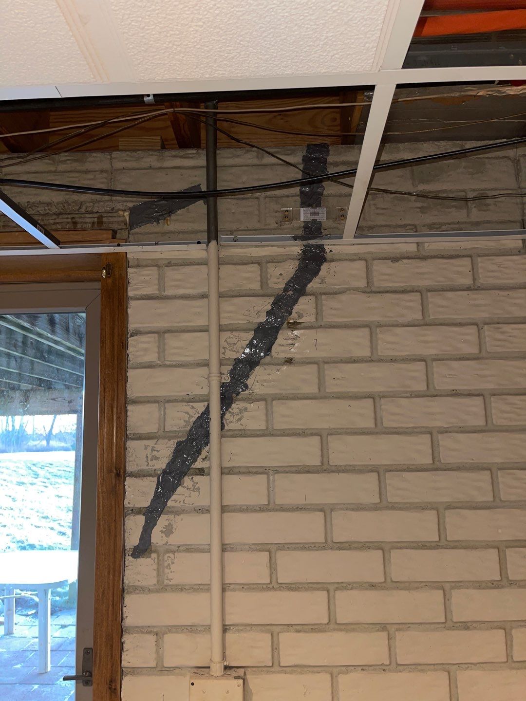 Structual Wood Reinforcement  using Structural Wood and Steel Reinforcements by Toledo Basement Repair 