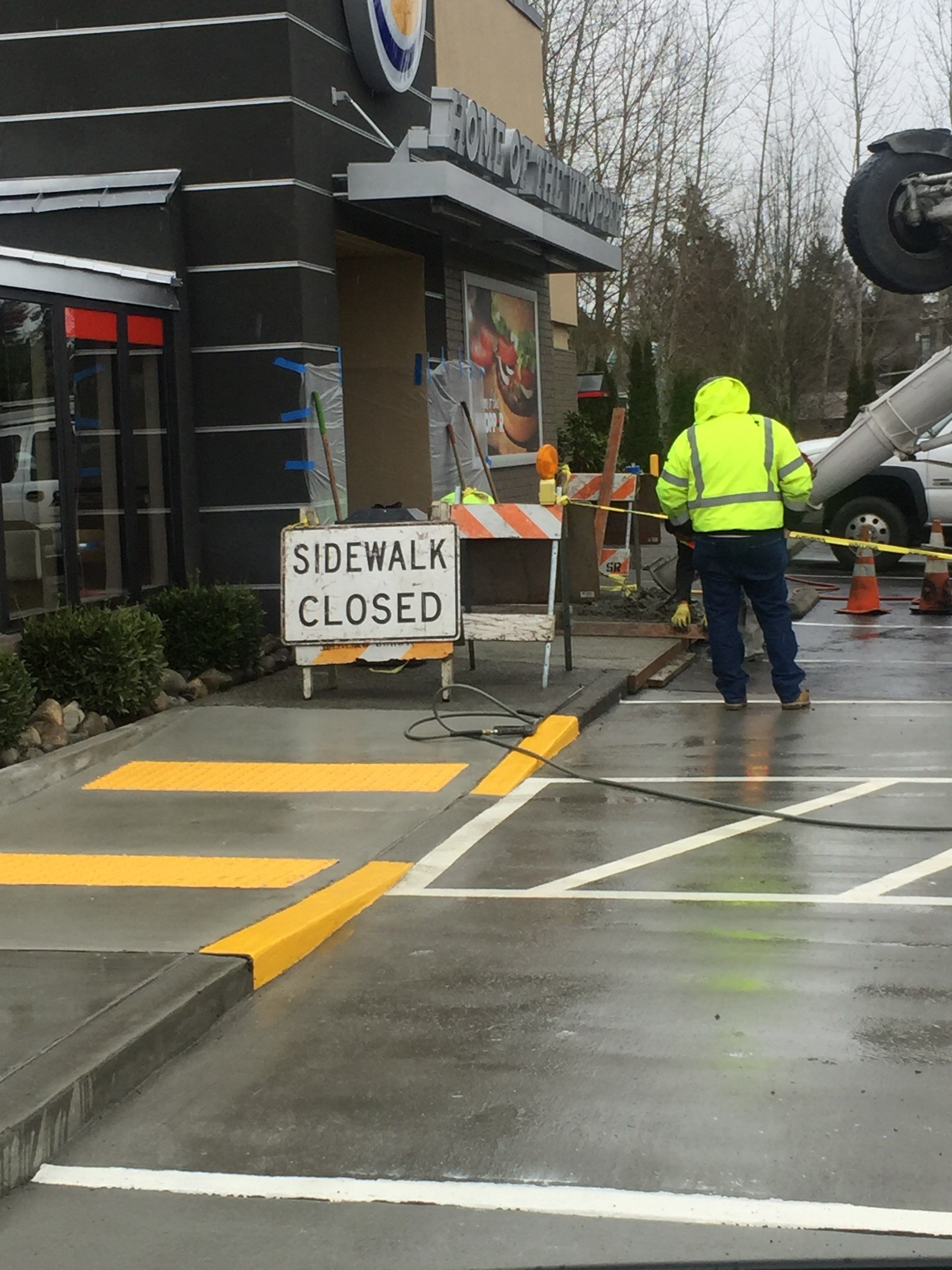 Burger King Tacoma  by Jireh Asphalt & Concrete Inc 