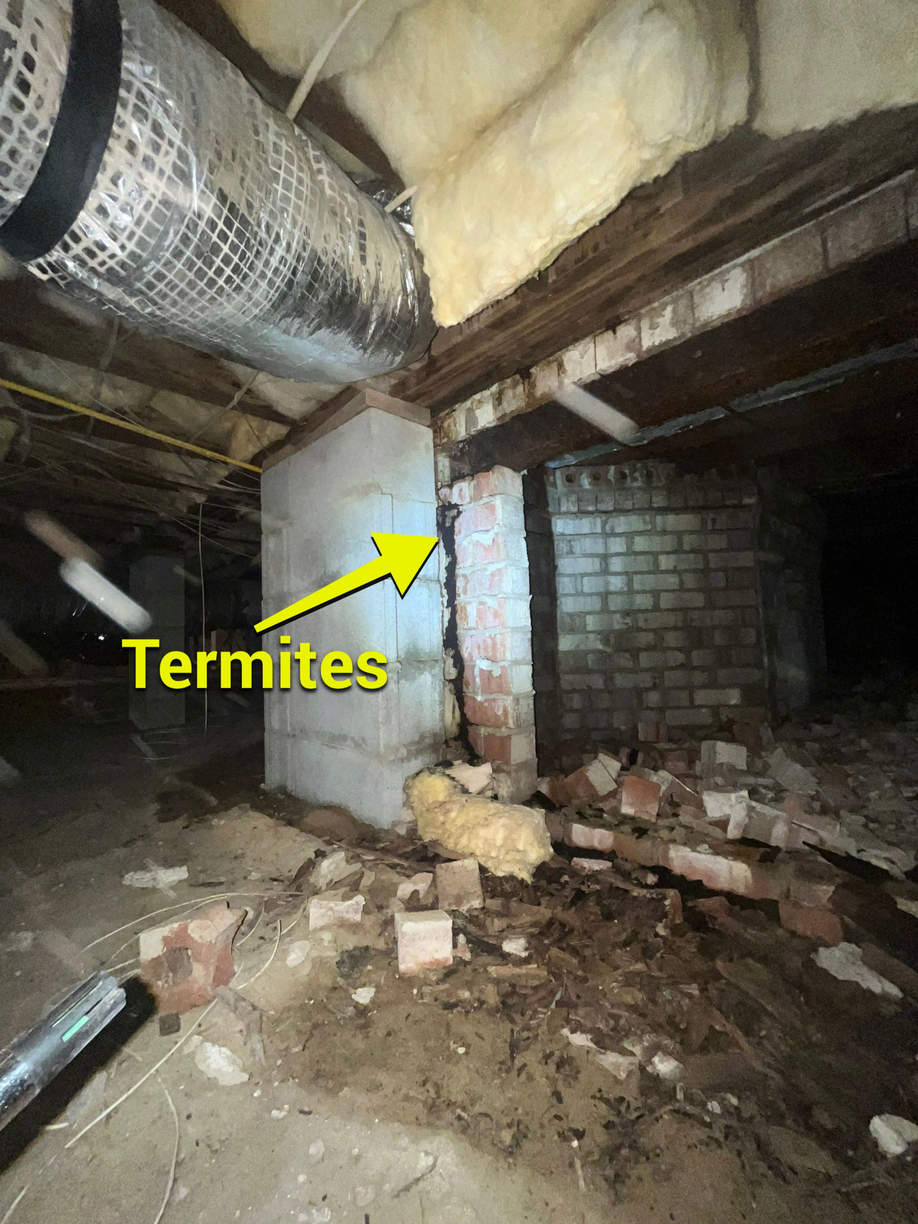 Dehumidifier and Moisture Barrier install with Structural repairs. by Impact Crawlspace