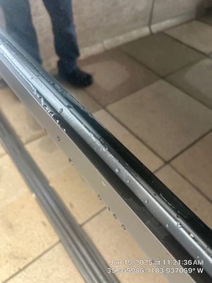 Commercial Window Wet Sealing & Brick Joint Restoration – Knoxville, TN