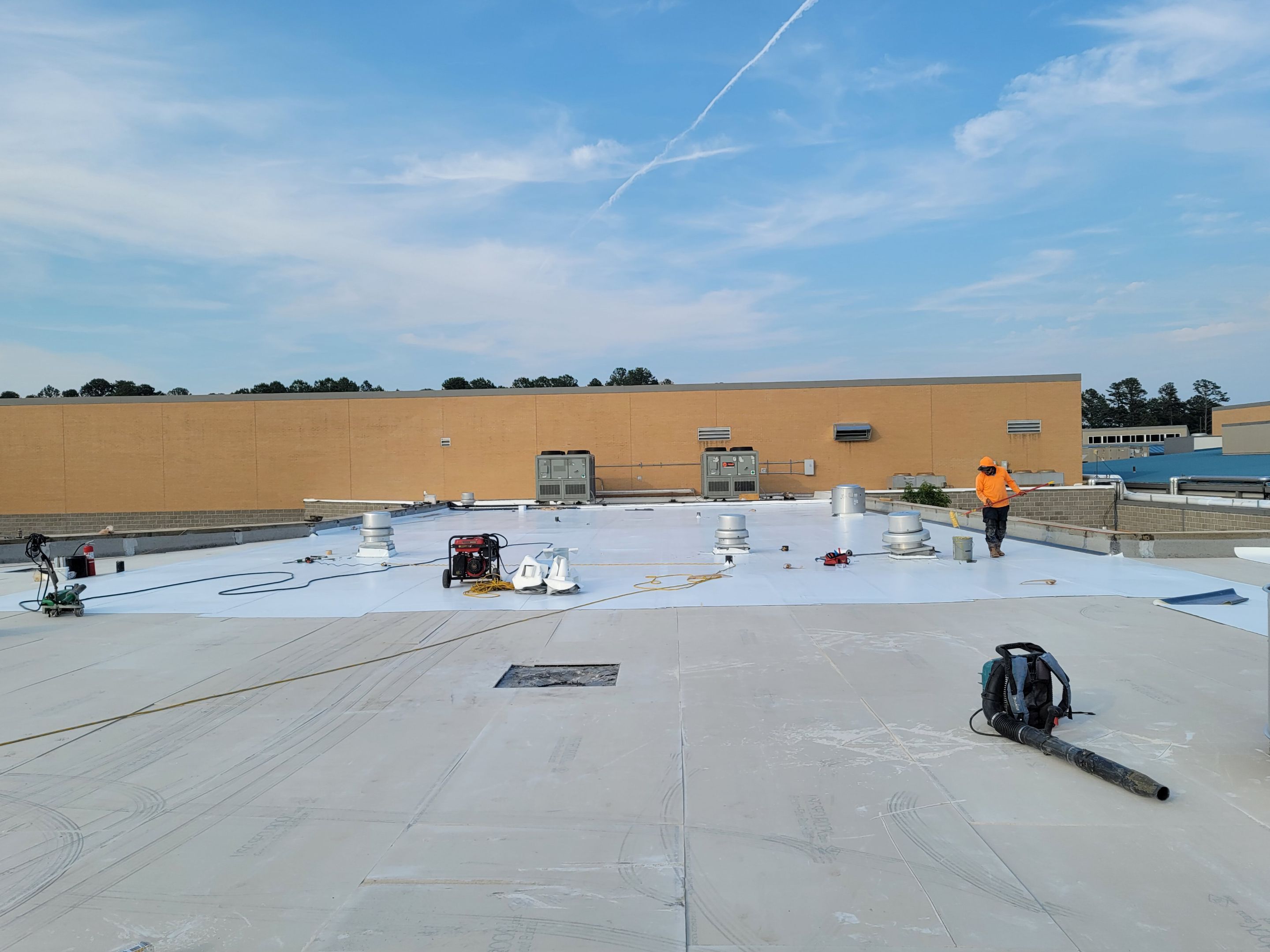 Choctaw Nation Hospital - Med Surg Building by Hostetler Roofing