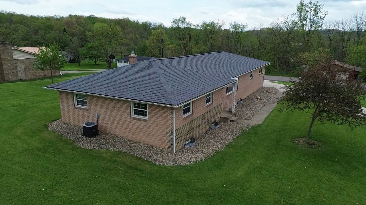 Atlas Pinnacle, Color, Pewter, Drip Edge, Color, Black by Eagle Eye Roofing
