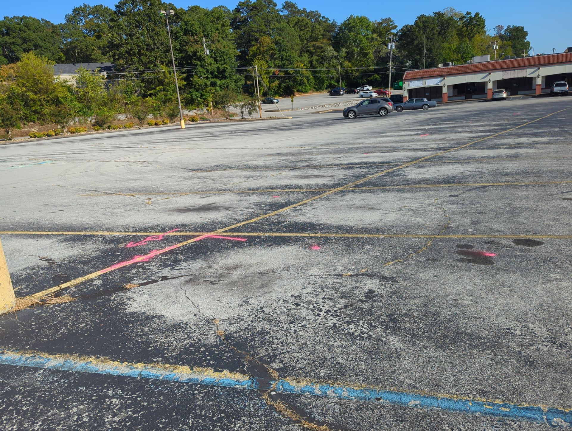 Parking Lot Utility Locate / GPR Investigation by Alsip Locating Service, LLC