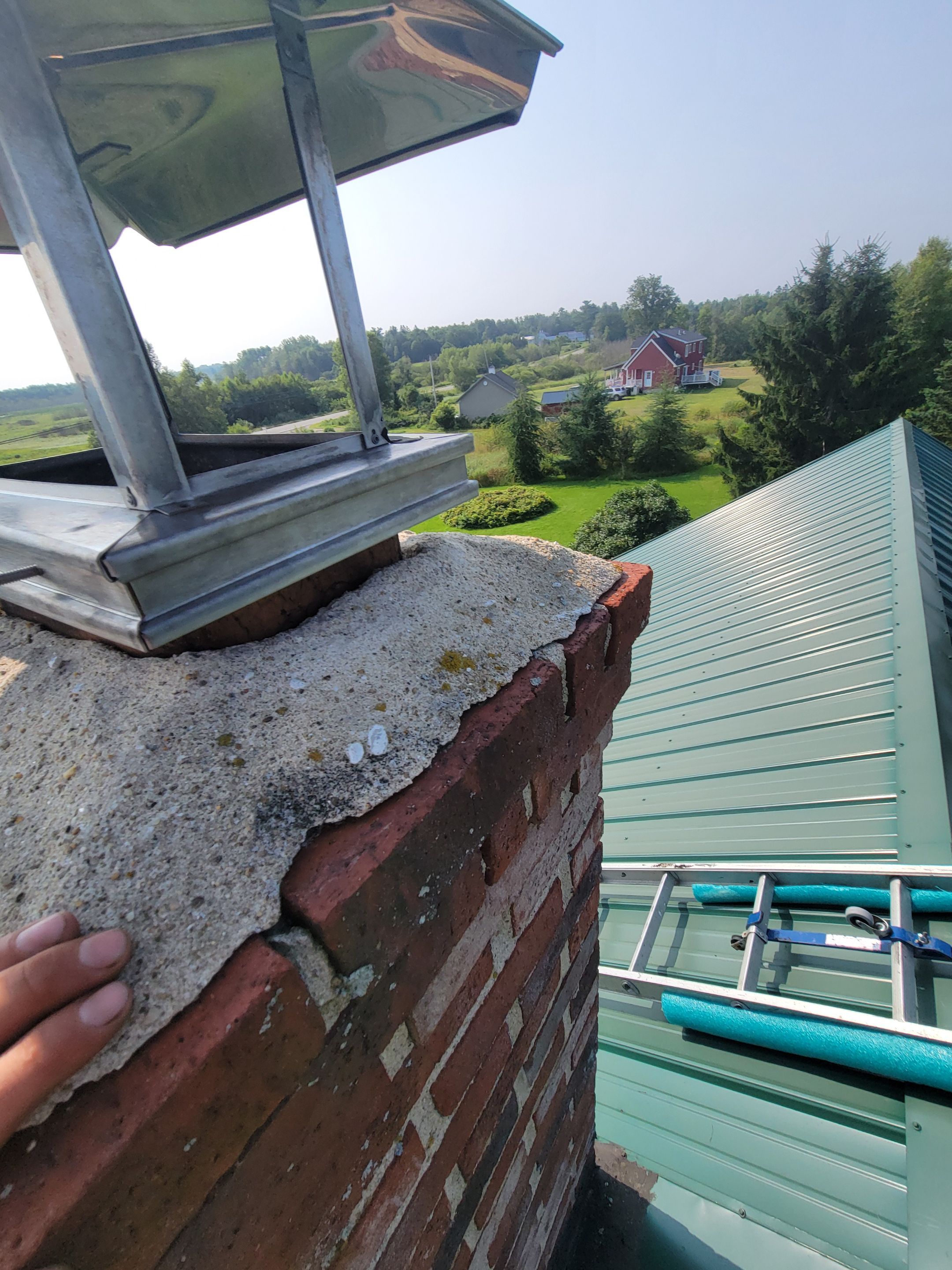 Roof Repair using All Thats Metal 29g Currigated  by The B.A.R Roofing