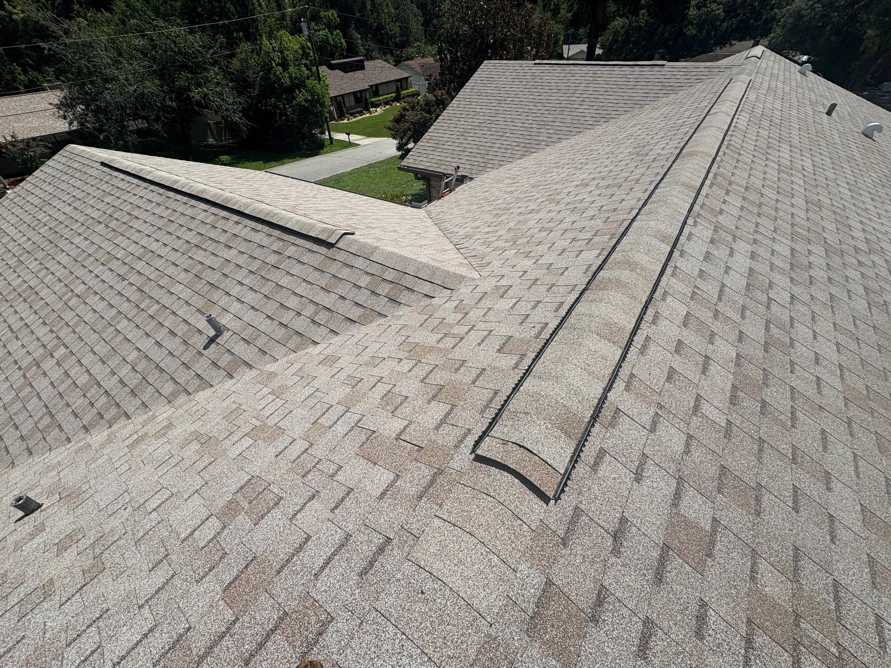 Architectural Shingle Roof Replacement and Attic Inspection in Orange City by Pinnacle Roofing Group