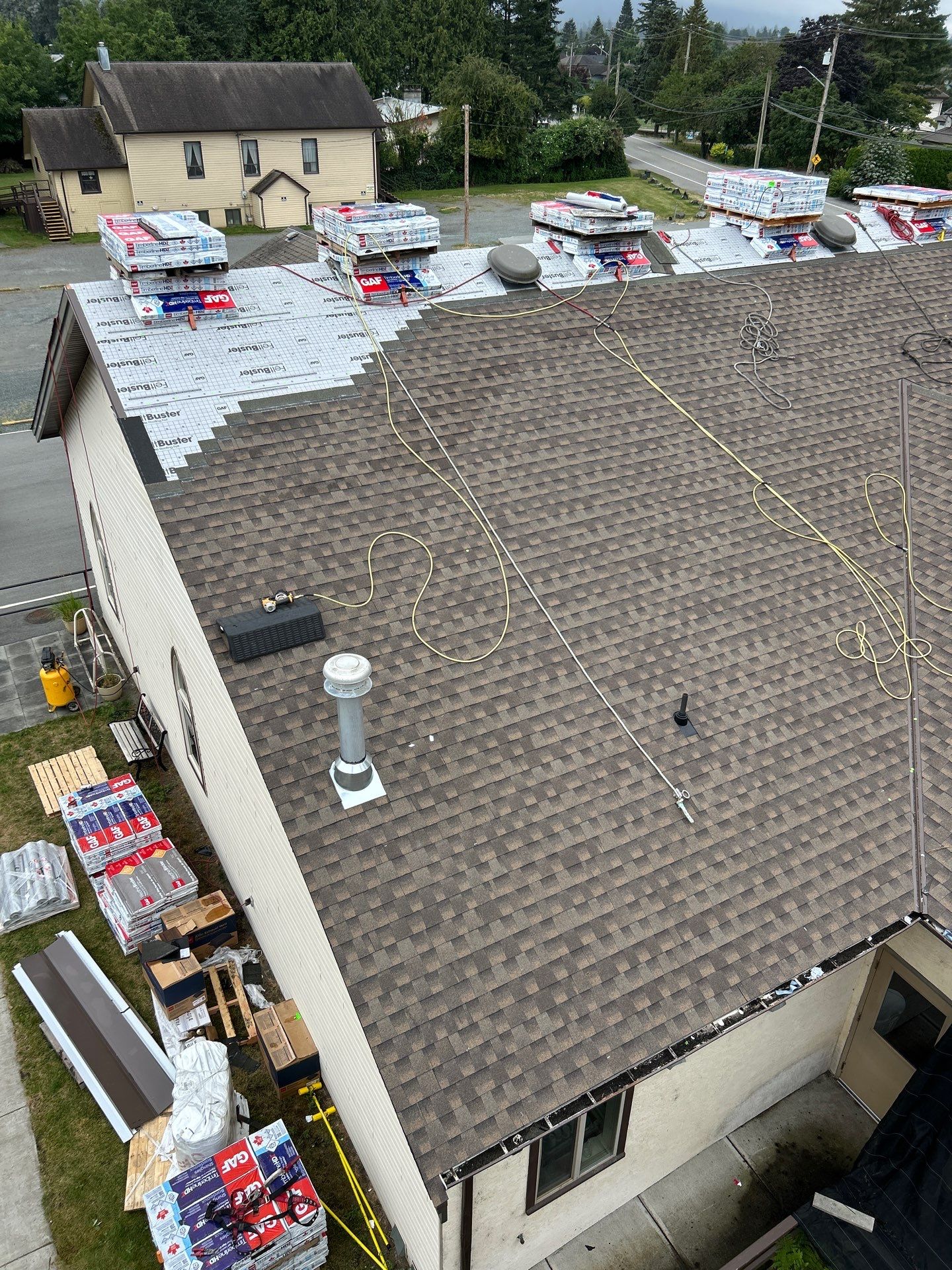 Commercial Roofing Installation with GAF Silver Pledge Warranty by Top Notch Roofing Inc