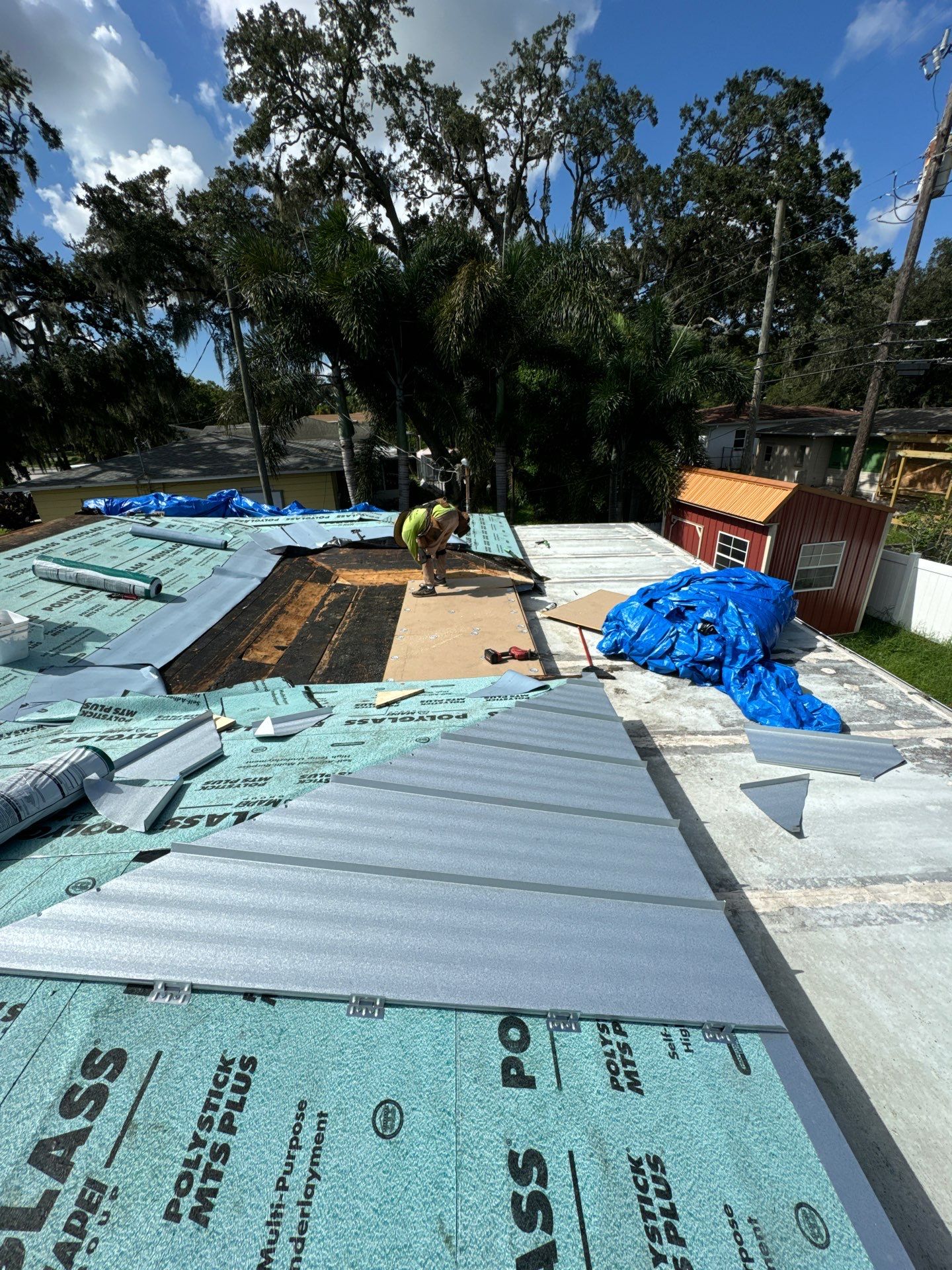 Project in St. Petersburg 33710 by Mitchell Roofing Company LLC