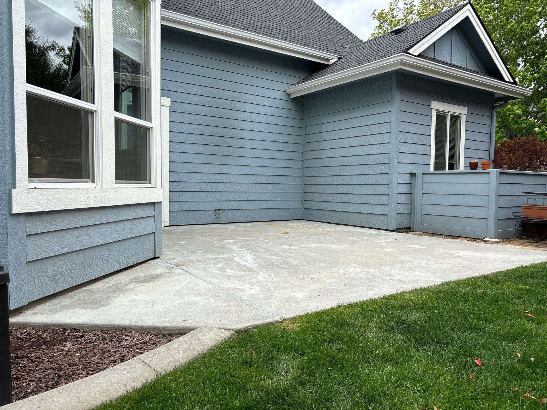 Flaking and Deteriorating Patio Made NEW! by Mr. Mudd Concrete