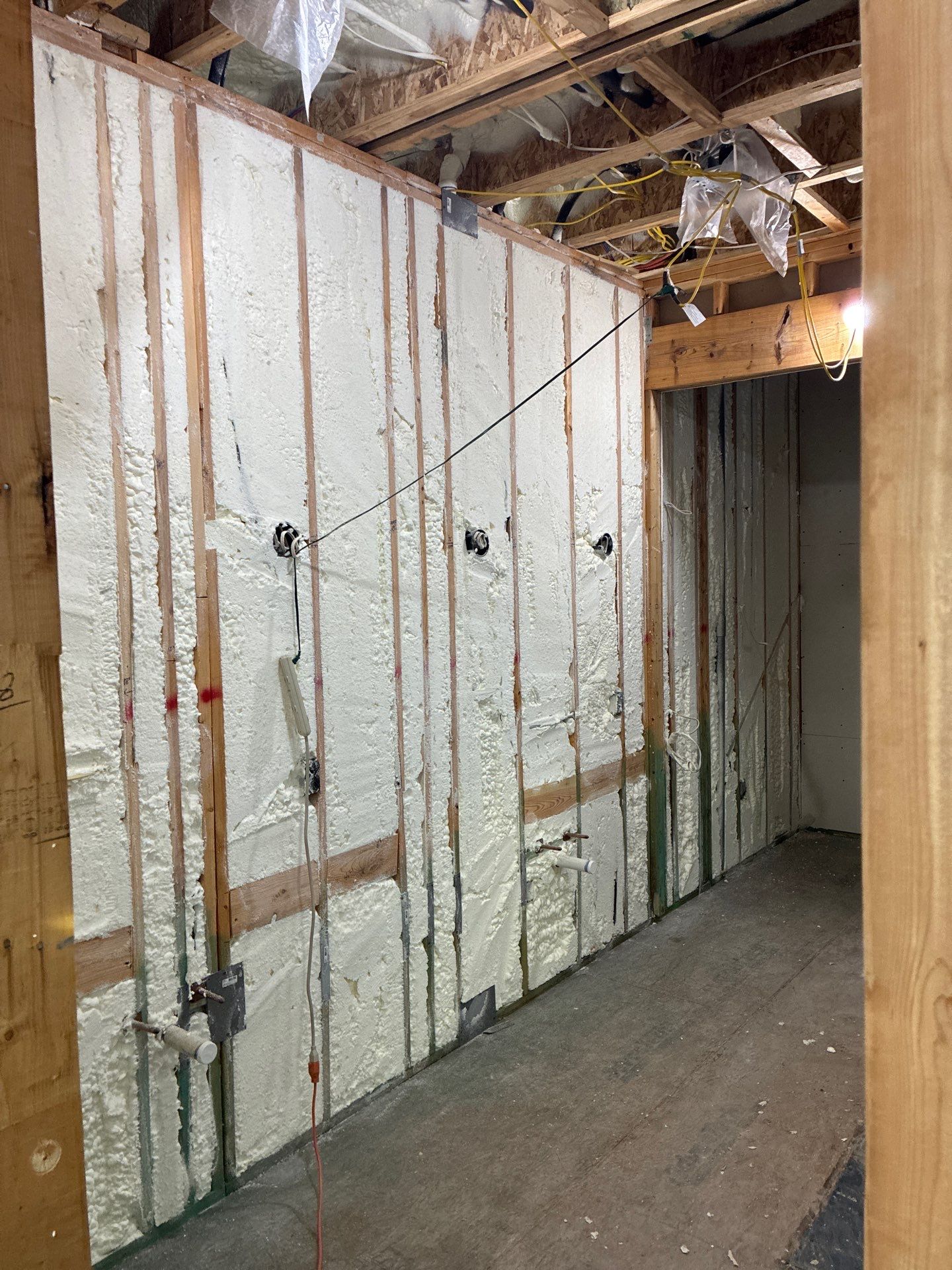 Fully encapsulated Dallas custom home  by Apex Insulation Solutions