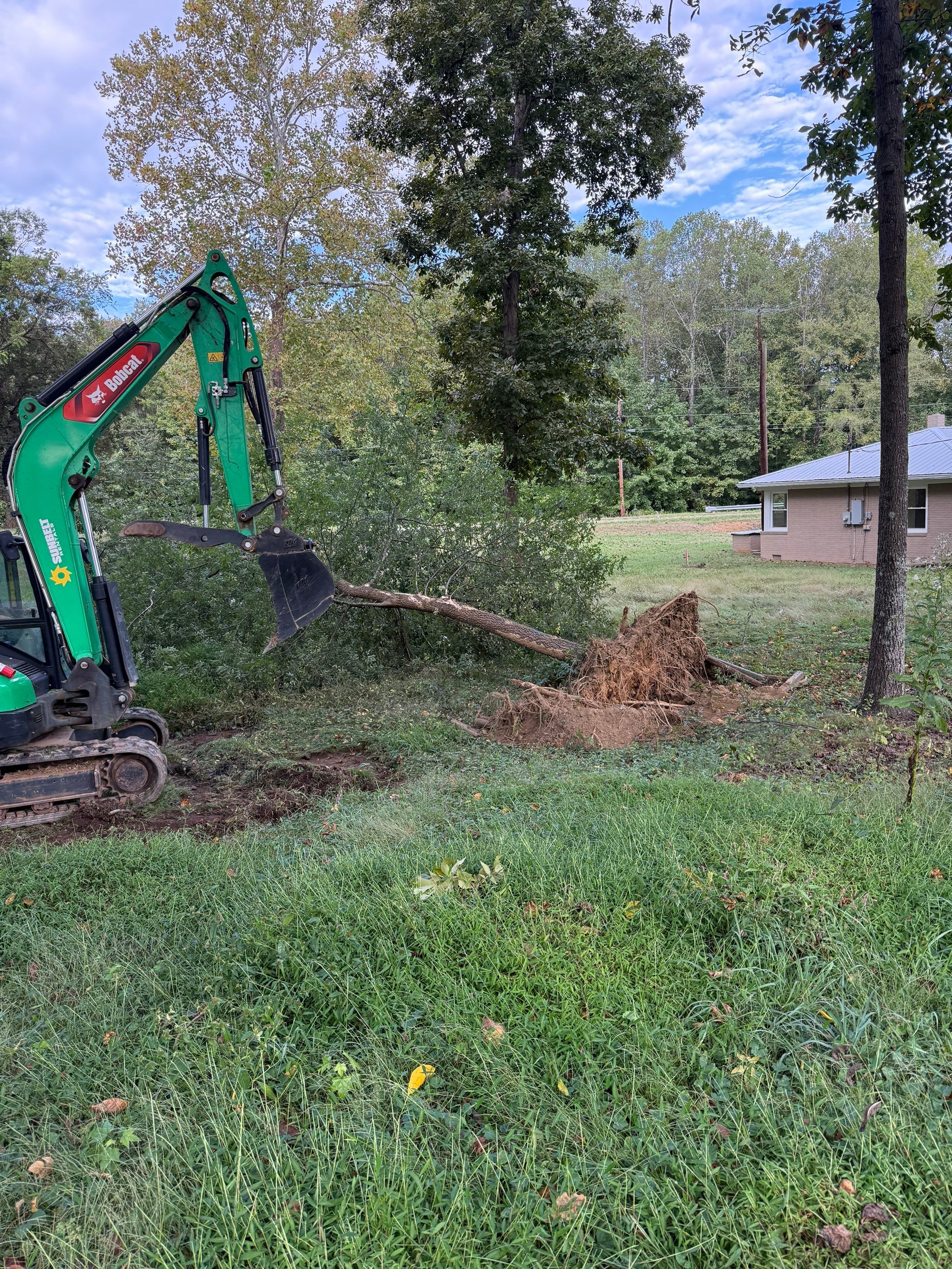 Residential Site Preparation and Land Clearing in Thomasville by Four Oaks Grading and Septic, LLC