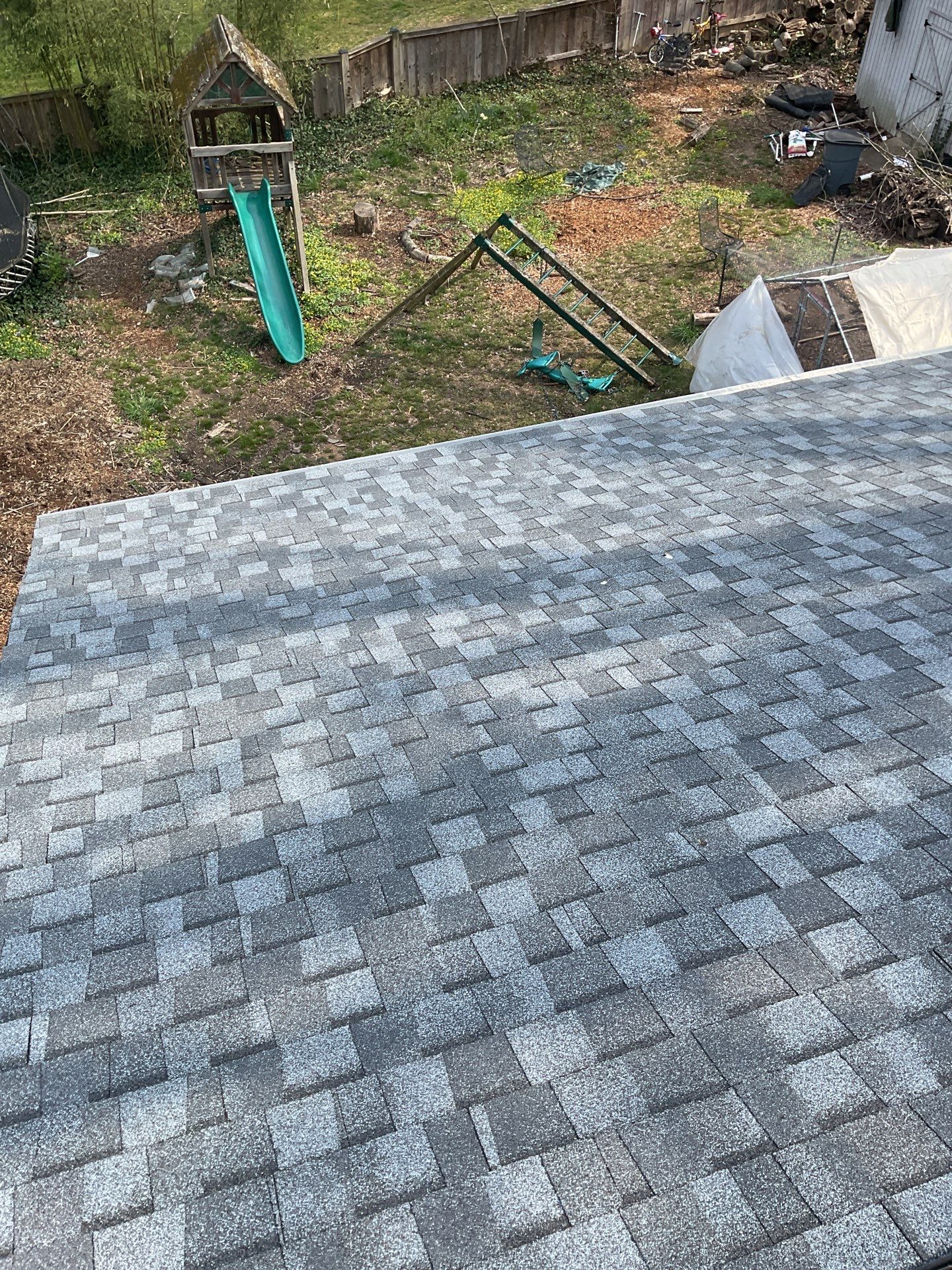 Falls Church Landmark Pro Roof in Max Def Pewter by RM Banning, Inc.