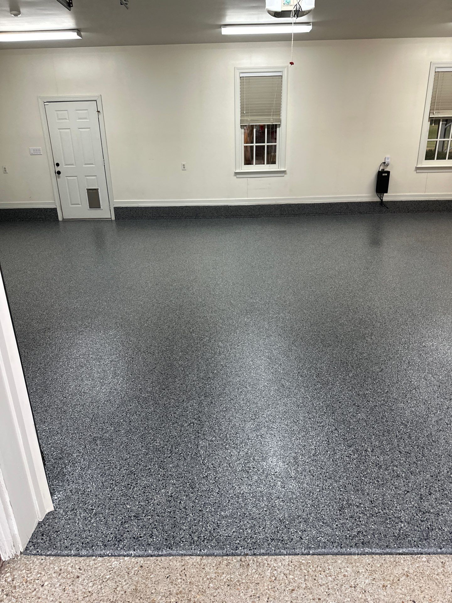 Garage Floor Coating using Nightfall by My Garage Floor Guys