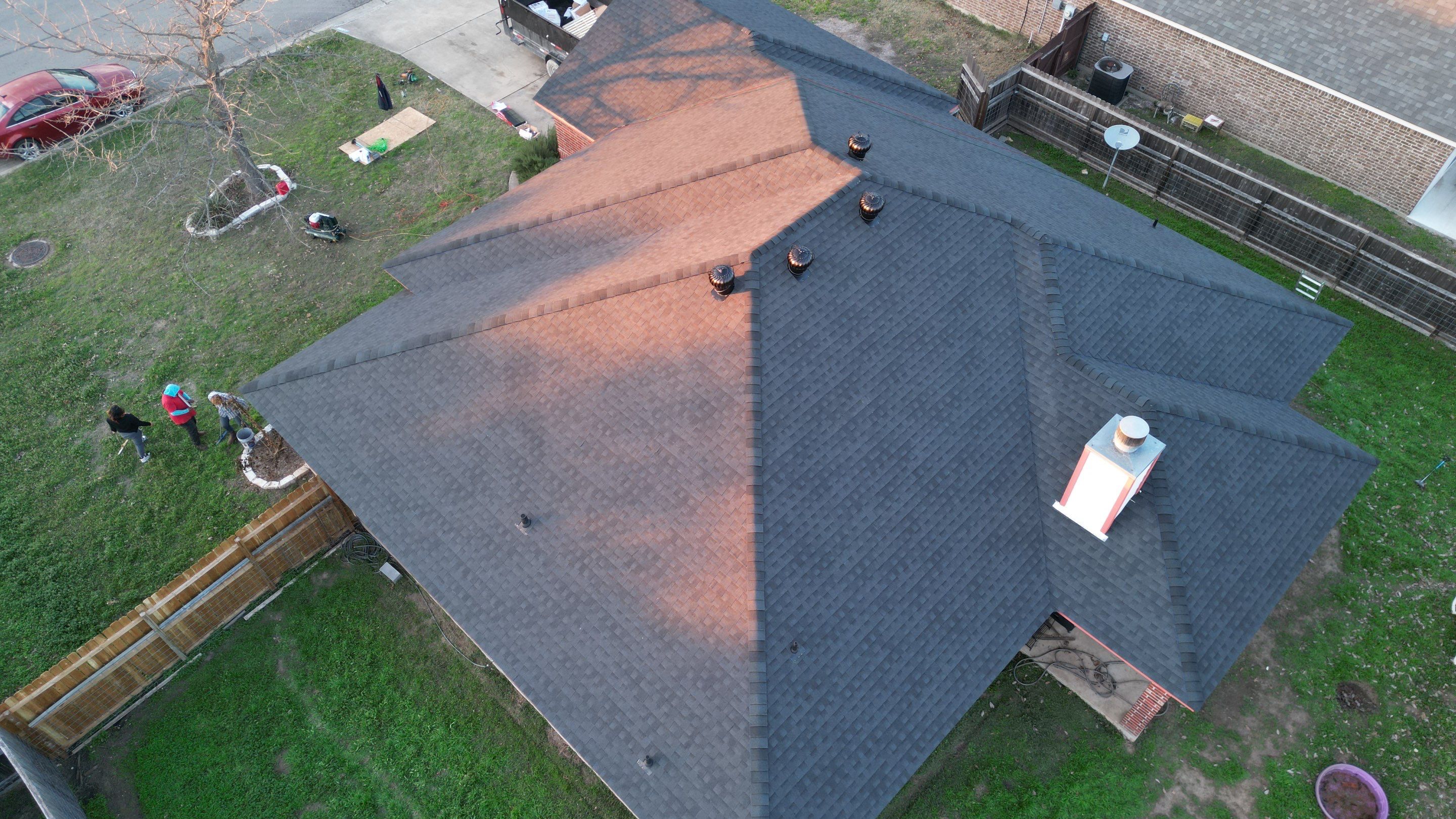 Temple TX — Hail Damage Roof Replacement & Chimney Cricket Installation, West Temple by ROAM Roof & Solar