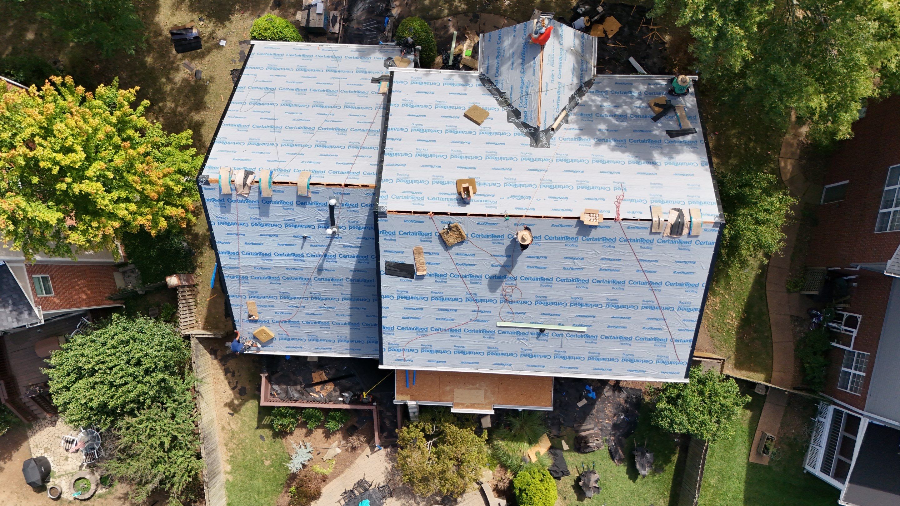 Charcoal Black Re-Roof by Royal House LLC