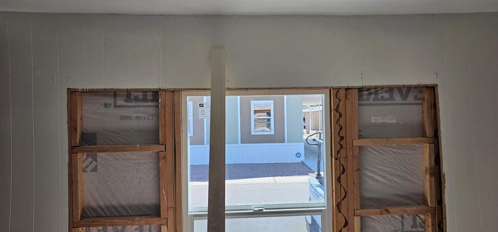 Rehab in process by Mobile Home Installations