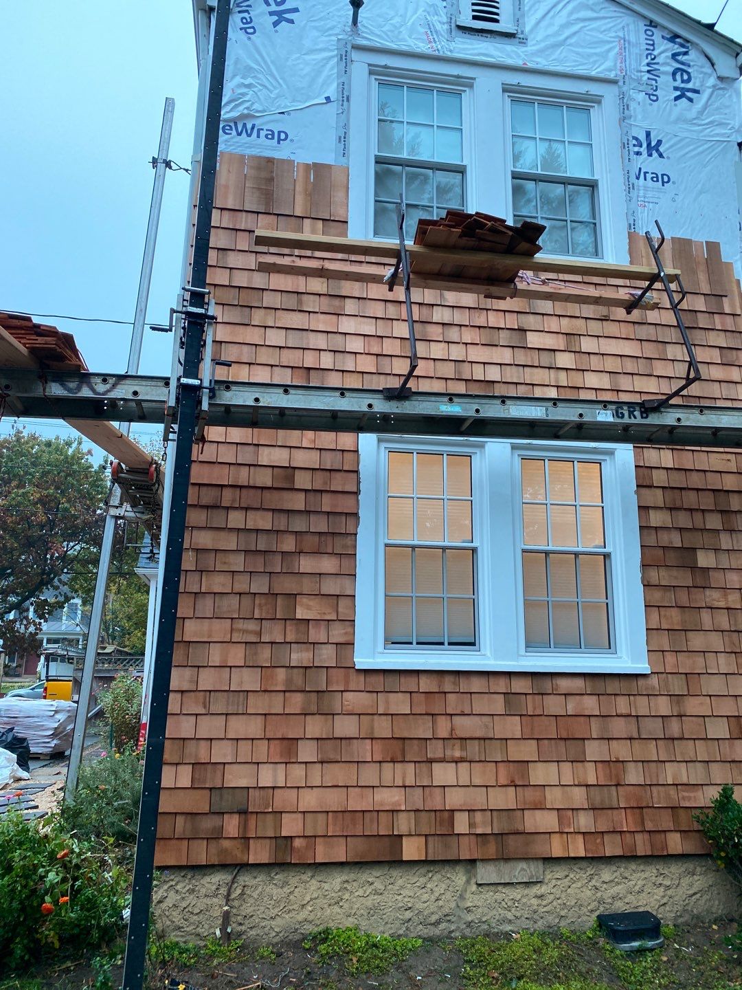 Siding Installation using Western Red Cedar #1 Perfection G&R CCA - Shingles & Shakes by RM Banning, Inc.