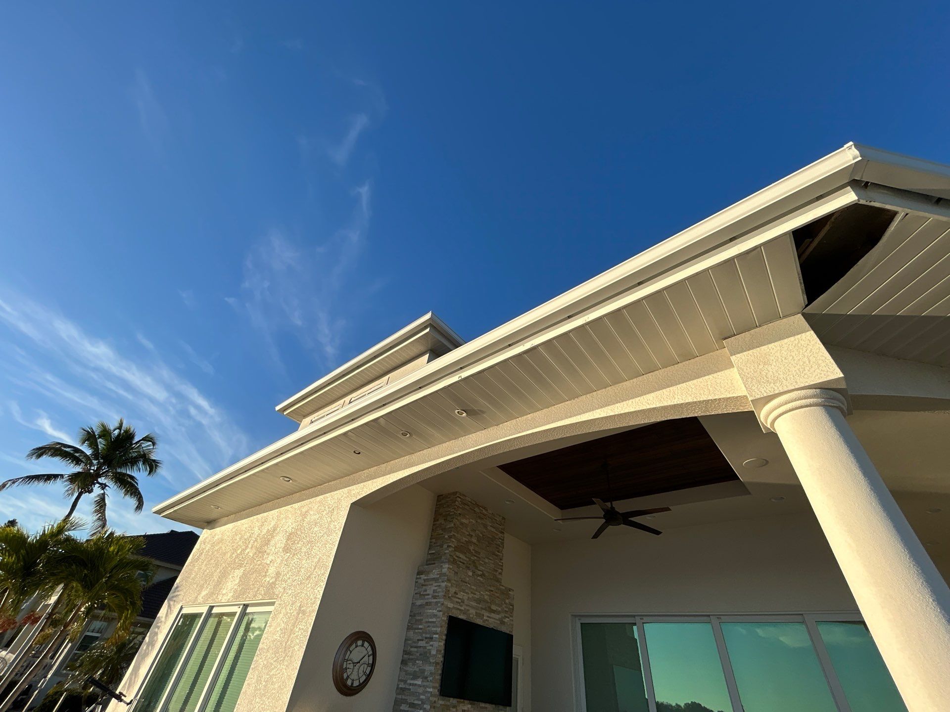 Residential Gutter Replacement in Fort Myers FL by Gutter Professors