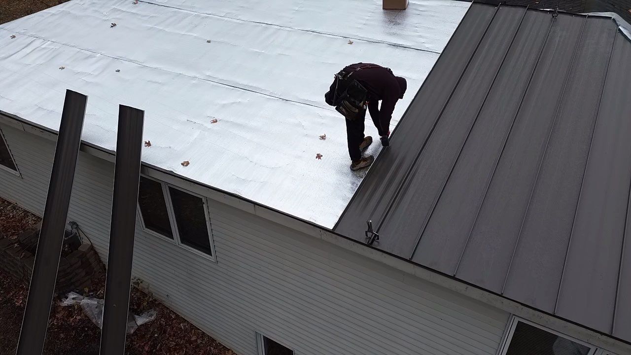 Mechanically Seamed Standing Seam Metal Roof in Fort Wayne, Indiana – Coldwater Road by 4Ever Metal Roofing