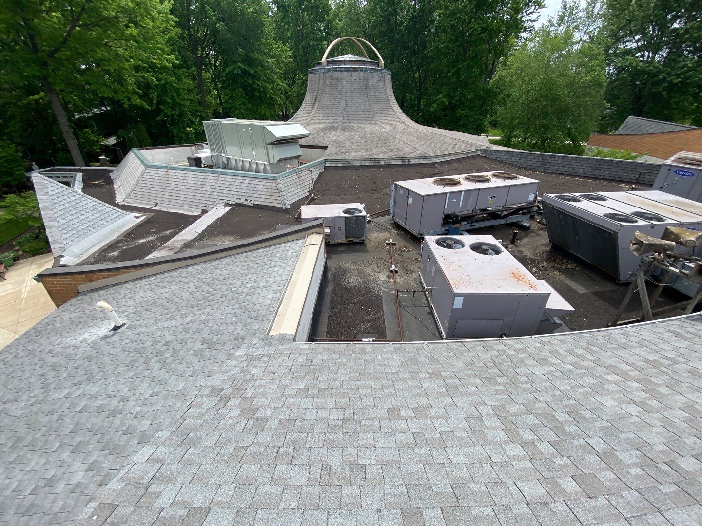 Commercial Roofing Installation using CertainTeed Northgate Climate Flex by Runyon & Sons Roofing