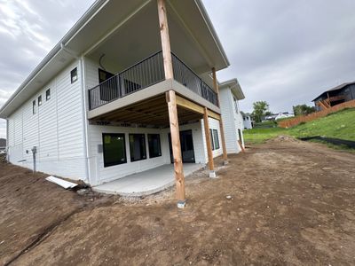 Composite deck using Timbertech