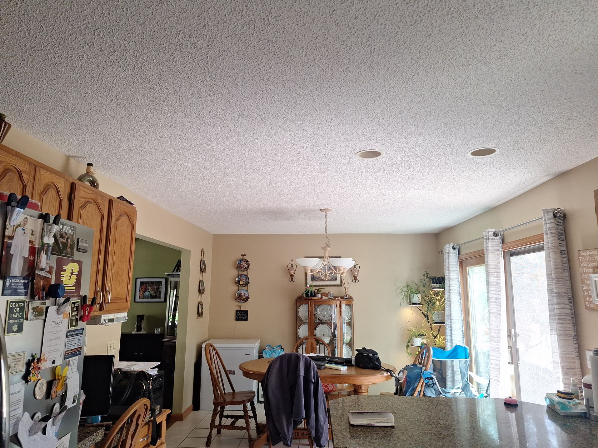 Norton Shores Kitchen Cabinet Painting and Deck Restoration Project by Gordon Painting
