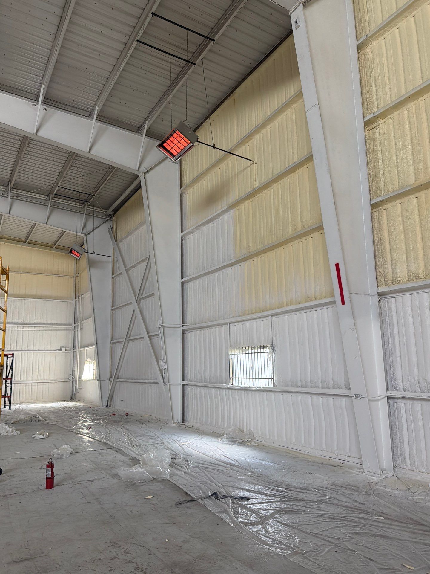 20,000 SF Airplane Hangar  by Apex Insulation Solutions