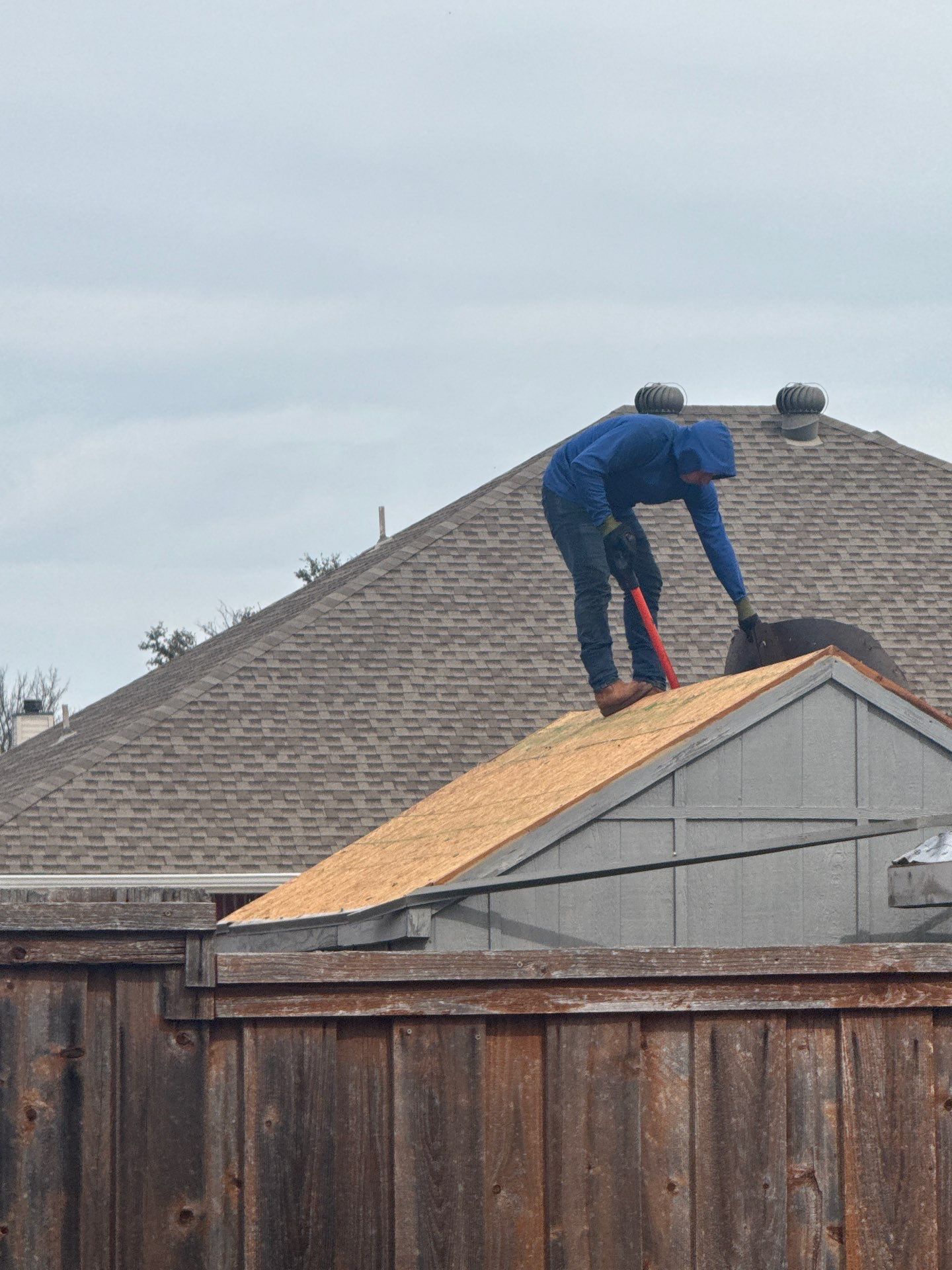 Project in Wylie by Zeus Exteriors