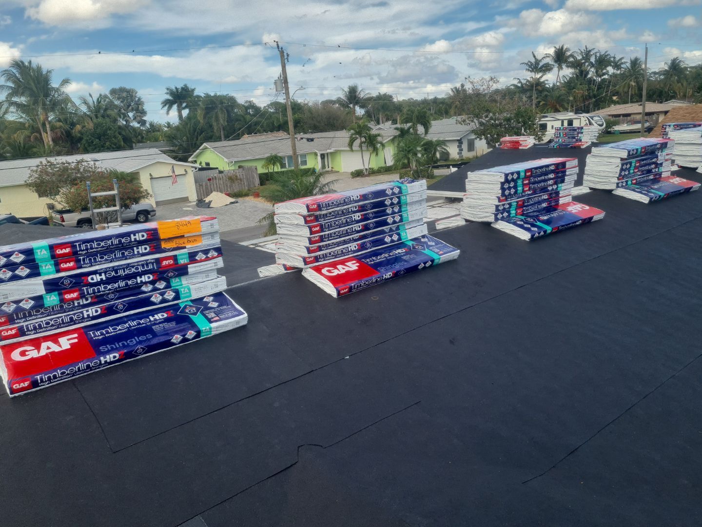 Residential Roofing Installation using GAF by BLUES BROTHERS ROOFING