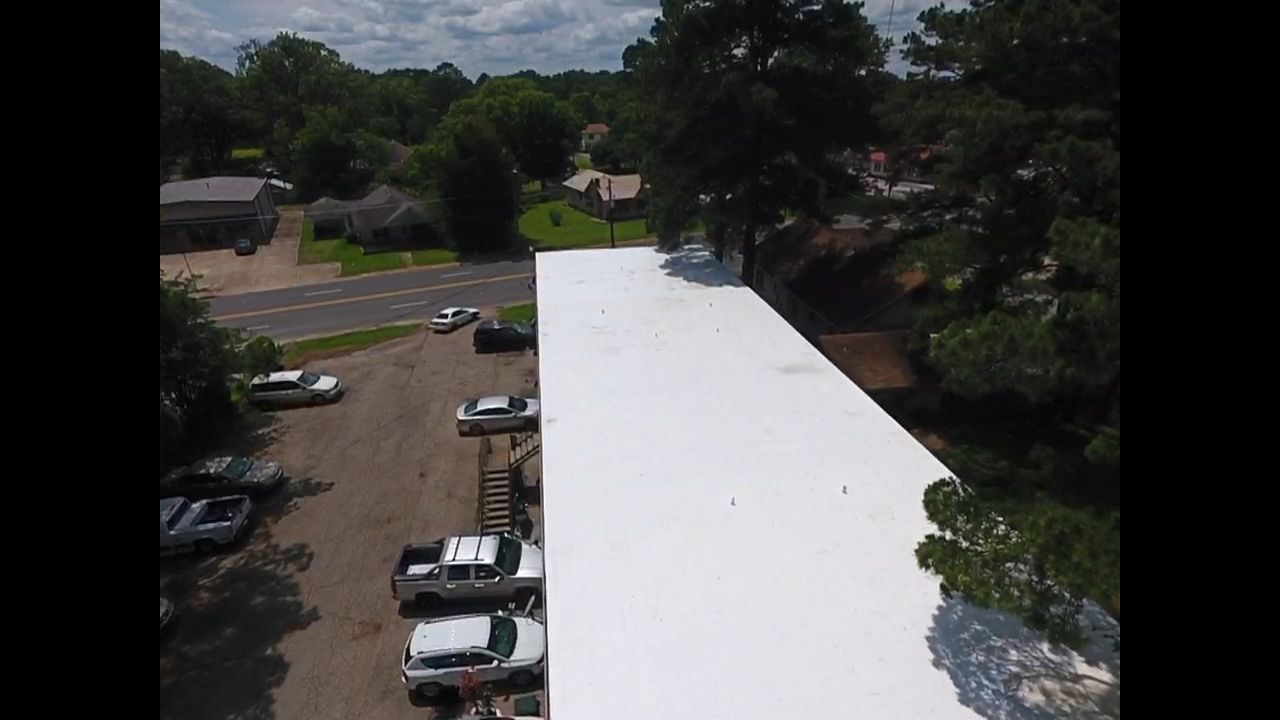 Commercial Roofing Installation using 60 mil PVC by Hostetler Roofing