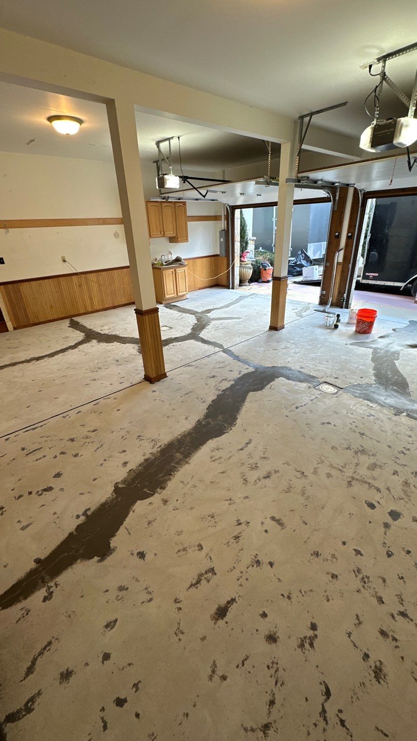 Garage Project in Canonsburg by Floors in a Day, Inc