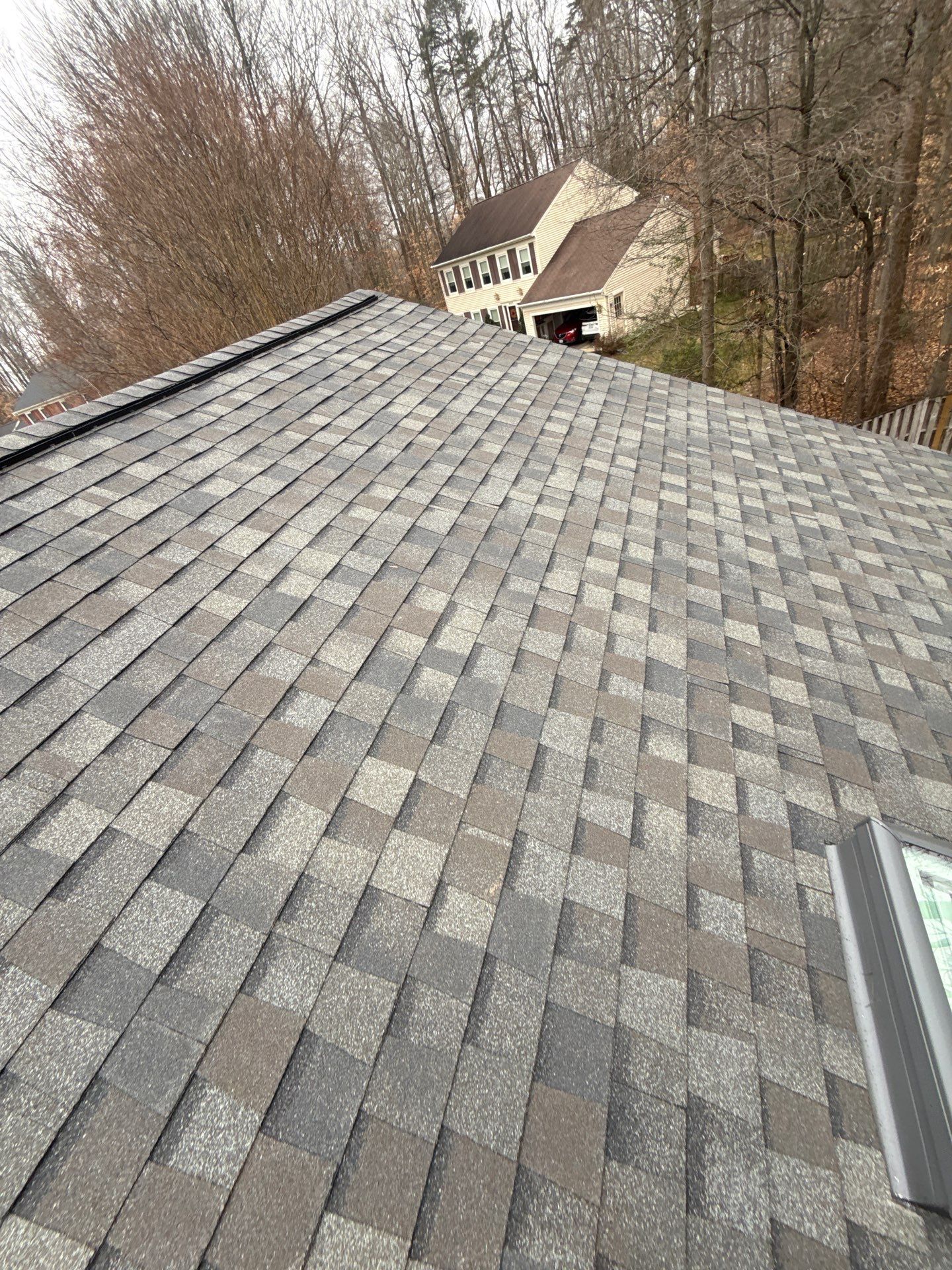 Fairfax Station :Residential Roof Replacement with CertainTeed Landmark Pro in Max Def Drift Wood by RM Banning, Inc.