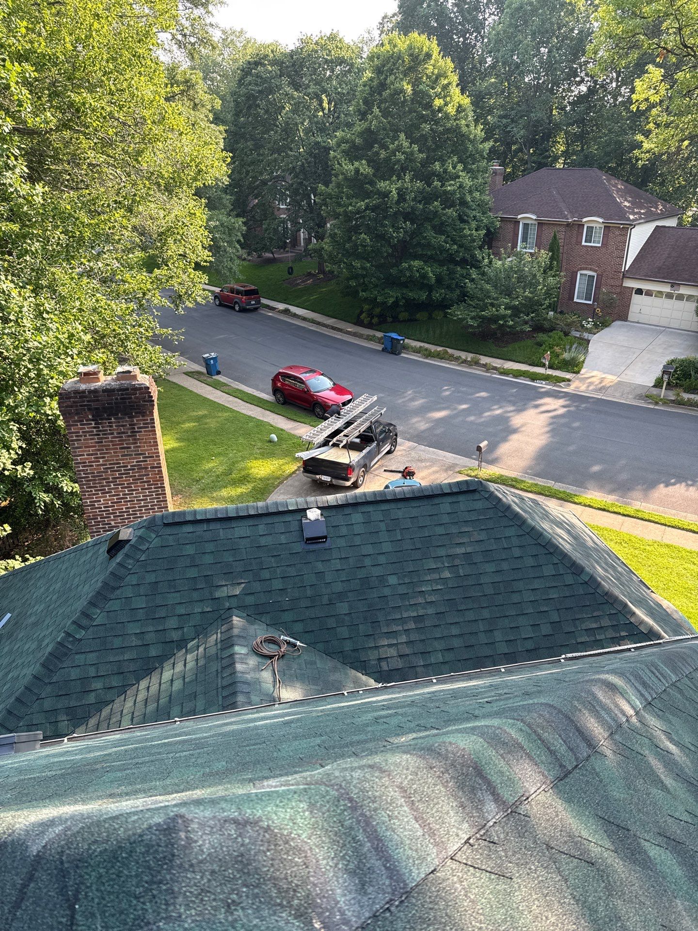 Springfield: Roof Replacement with CertainTeed Landmark Pro in Max Def Evergreen by RM Banning, Inc.