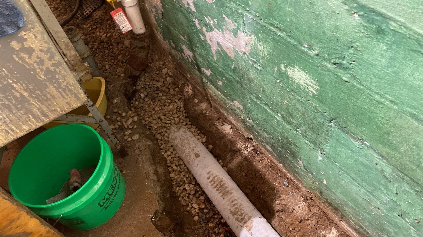 Interior Drain Tile for a South Minneapolis Basement by Waterproofing Northeast