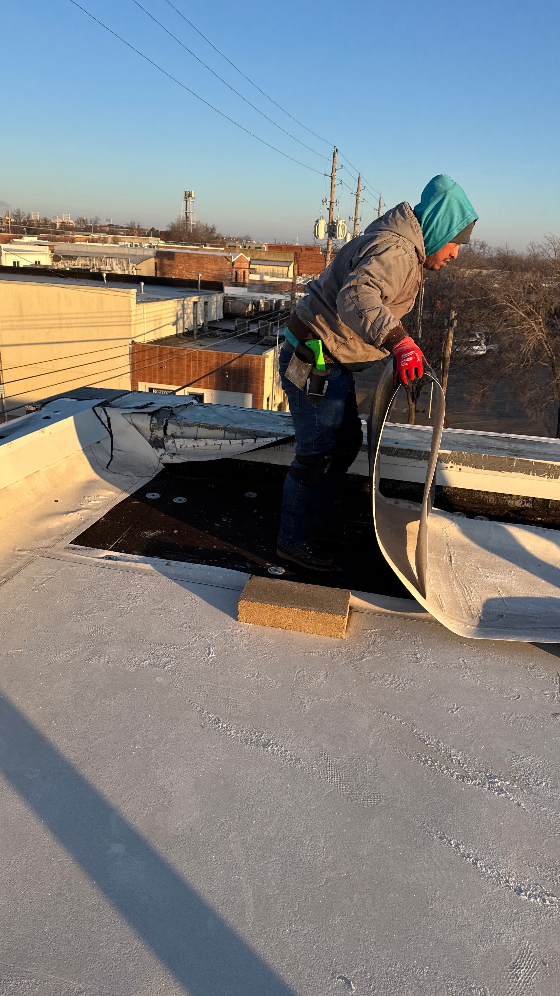 TPO by Frontline Roofing and Construction