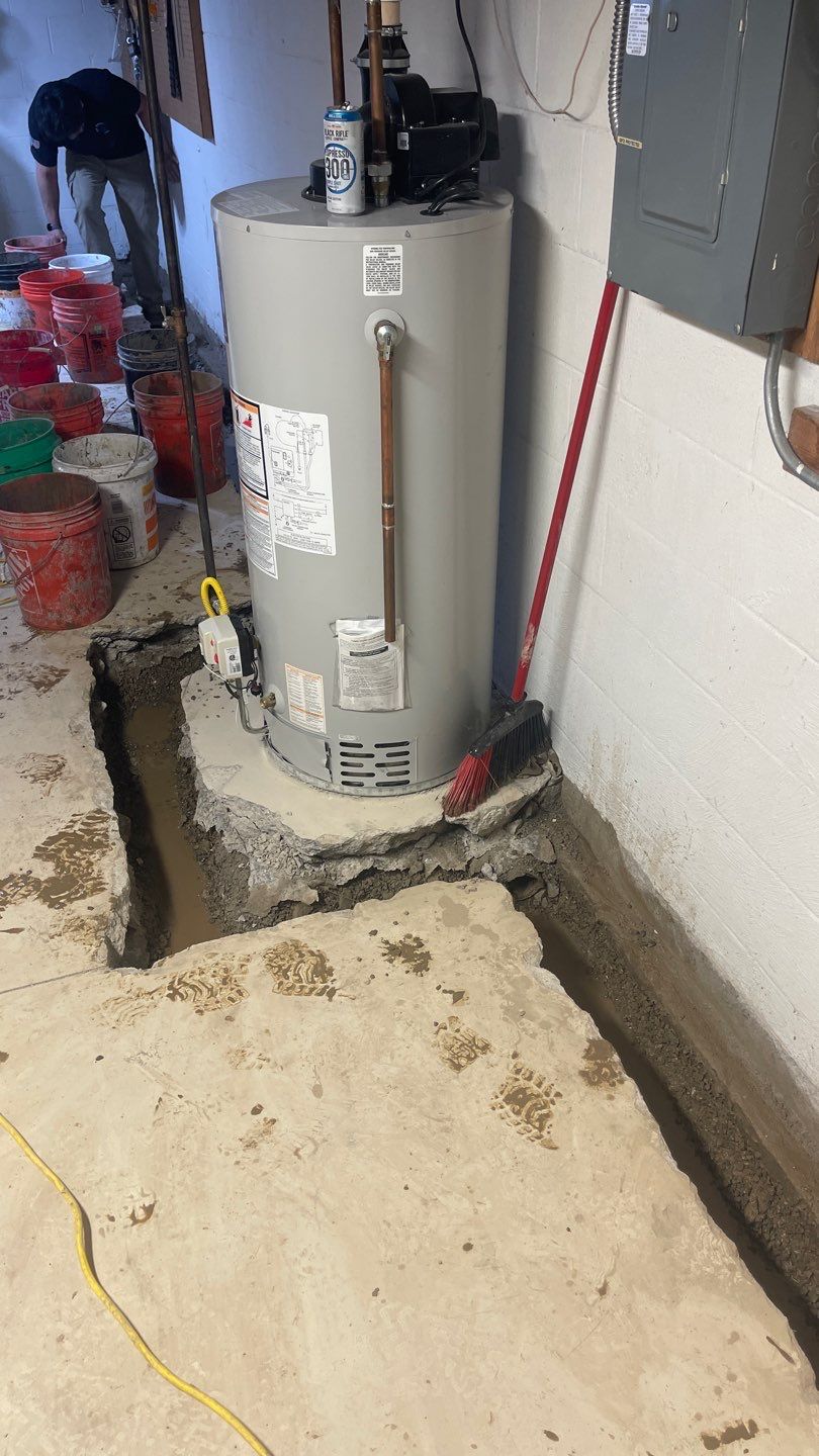 Interior Basement Waterproofing System by Toledo Basement Repair