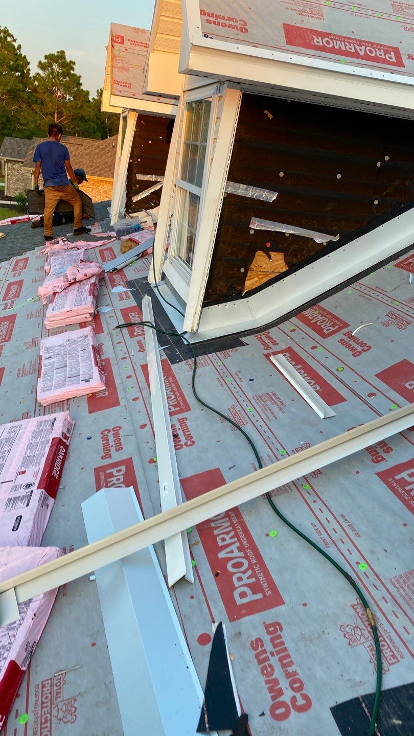 Residential Roofing Repair using Roof Replacement by American Roofing & Construction LLC