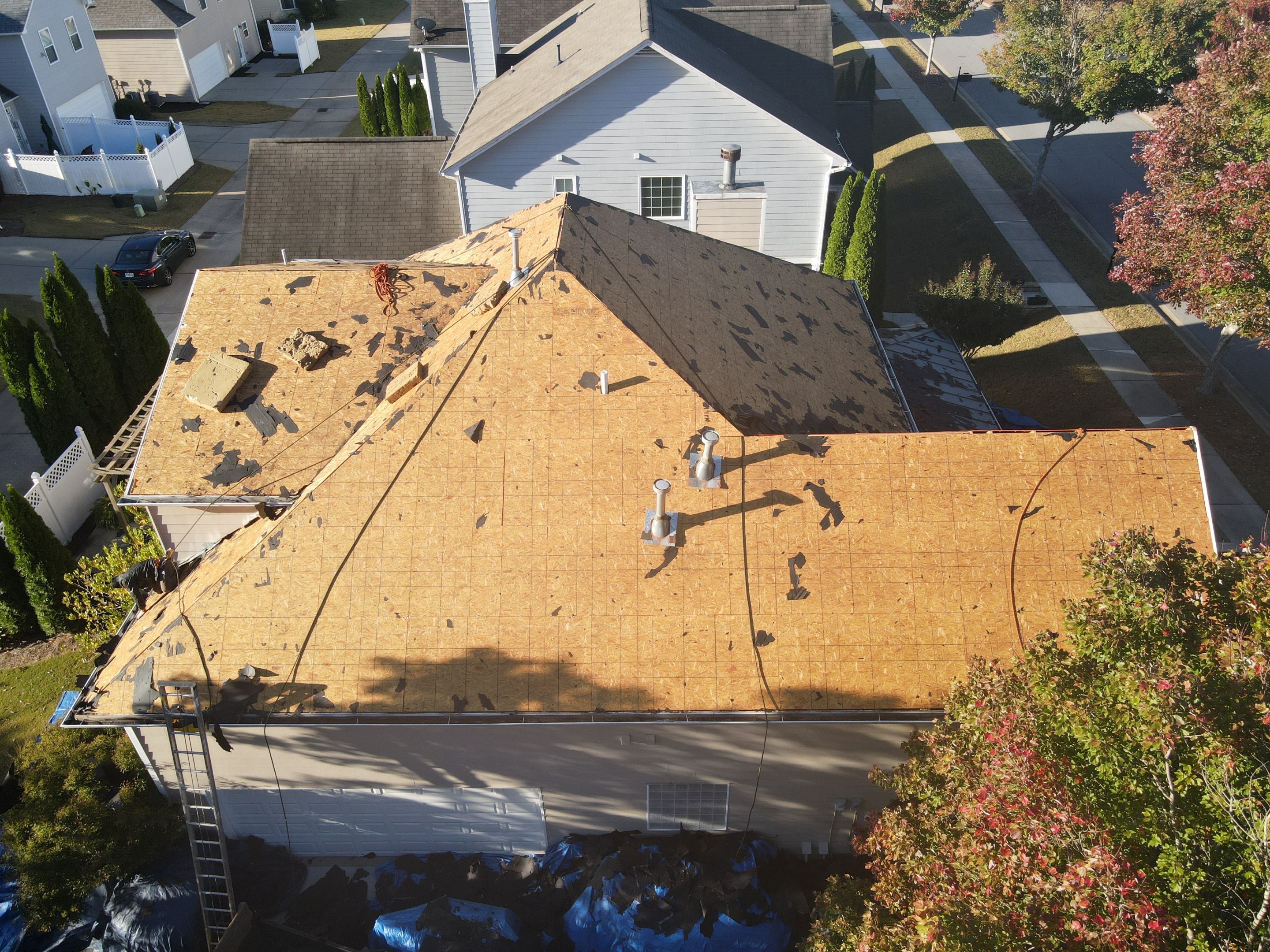 Residential Roofing Installation using Owens Corning by Inspector Roofing and Restoration