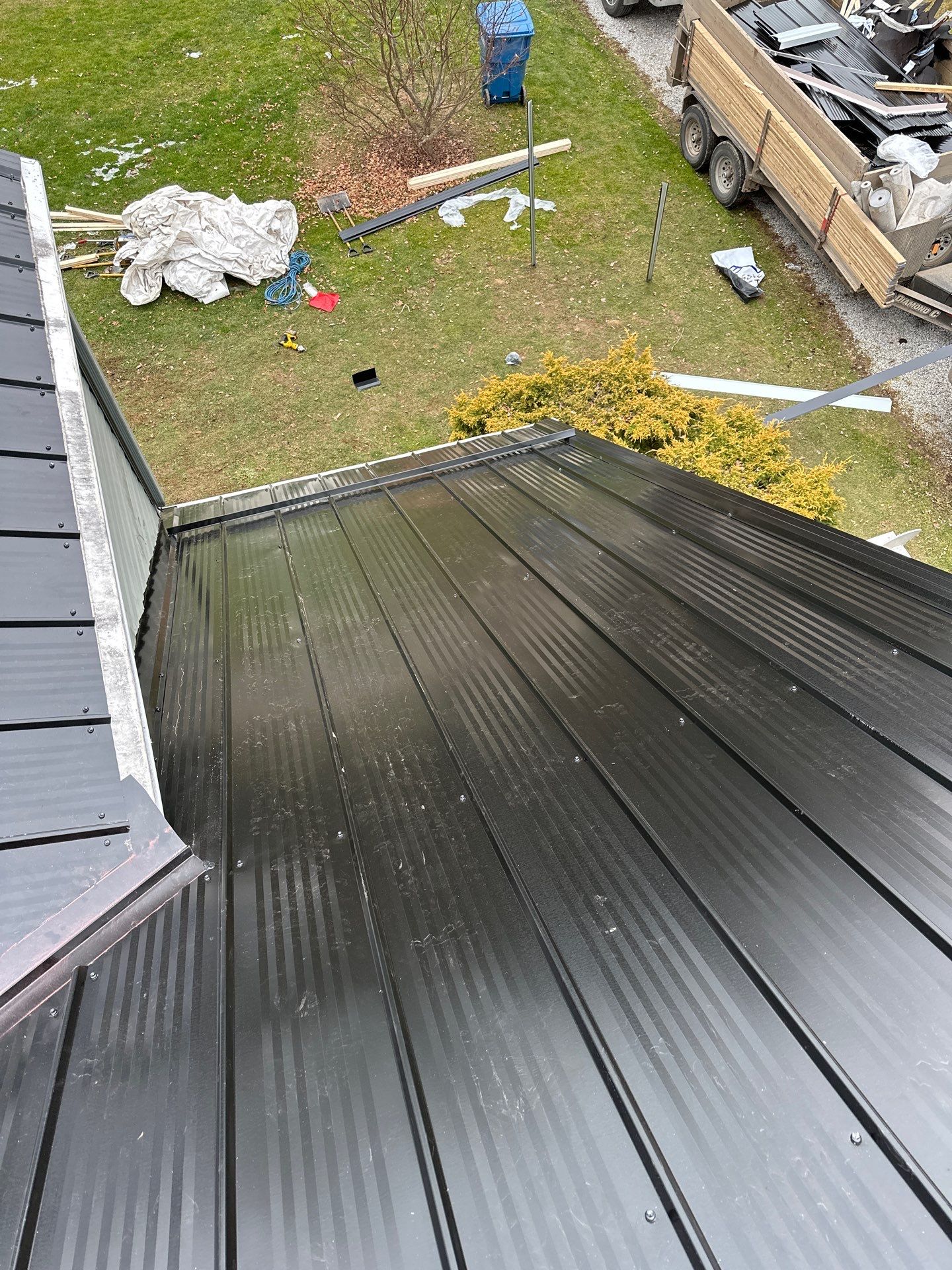 Weather Max Panel, Color: Black by Eagle Eye Roofing