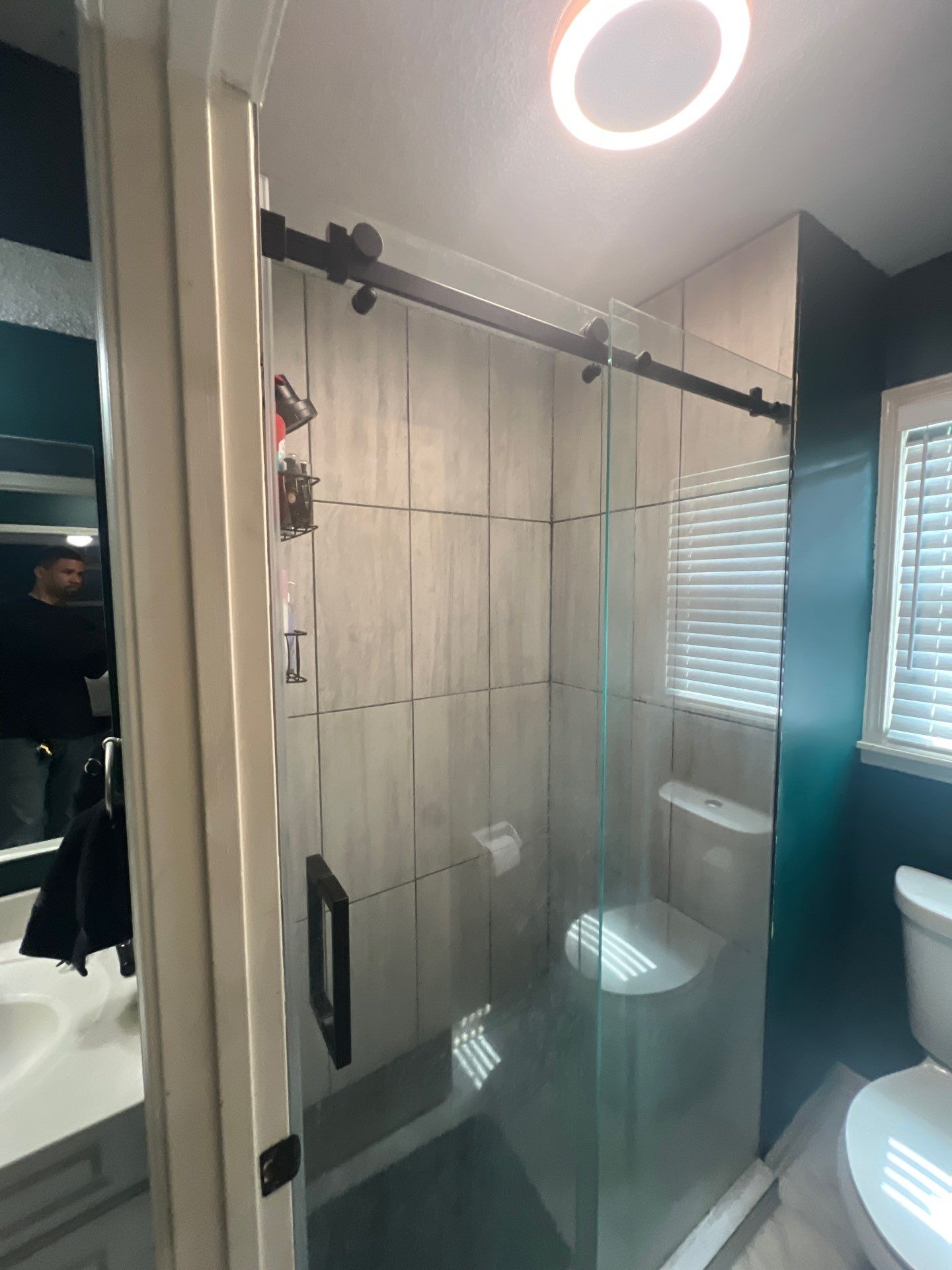 Tile out, Bella Stone in! by The Shower Company