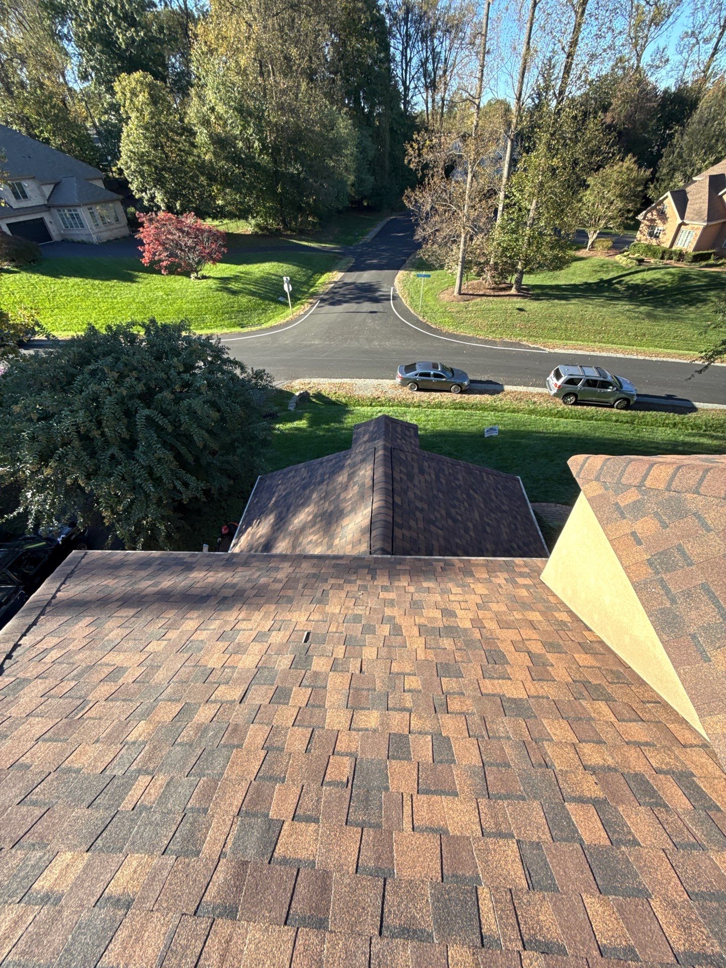Great Falls : Residential Roof Replacement with CertainTeed Landmark Pro in Max Def Burnt Sienna  by RM Banning, Inc.