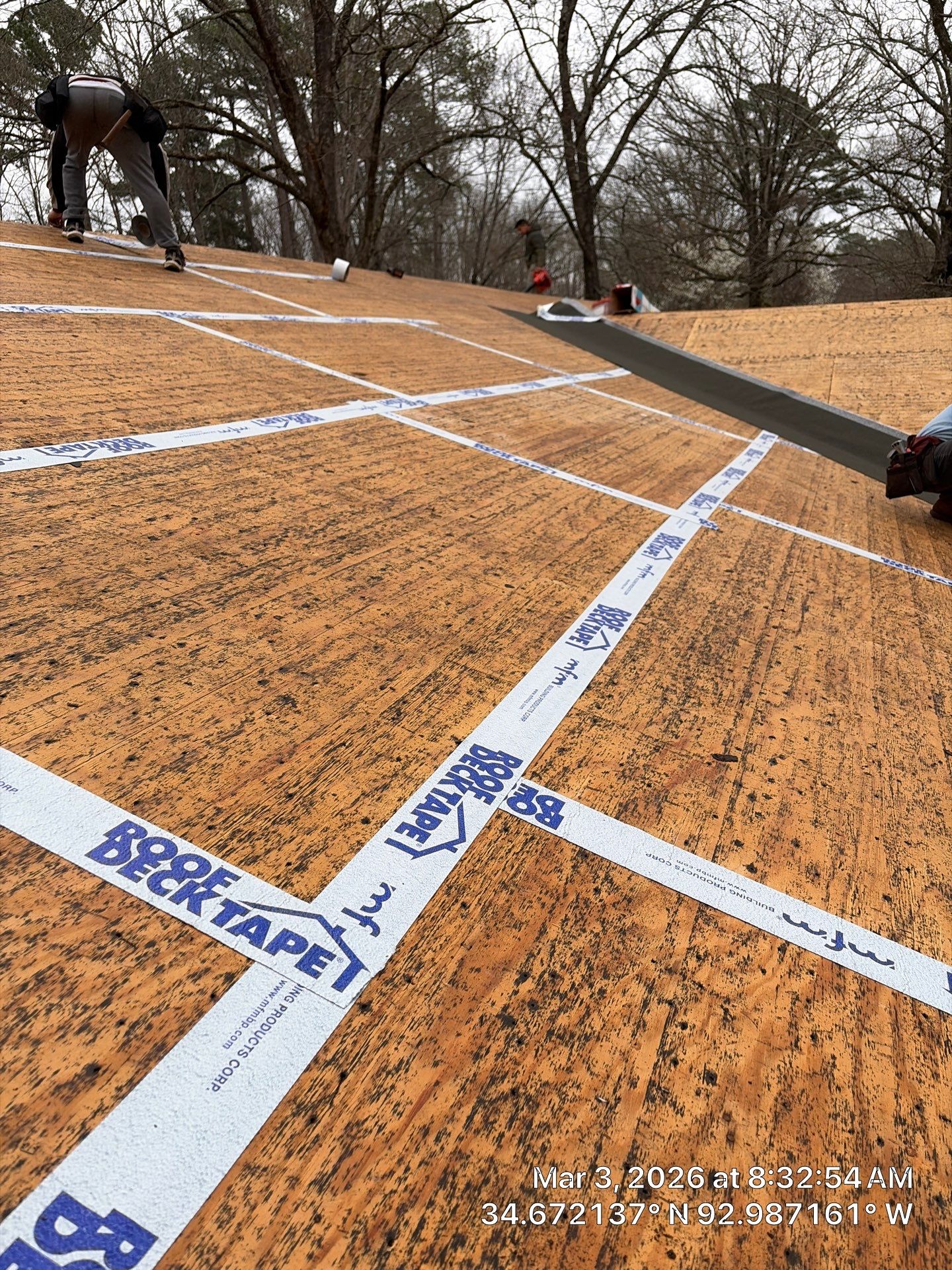 GAF Timberline HDZ Shingle Roof Replacement in Hot Springs Village by Temple Roofing and Exteriors