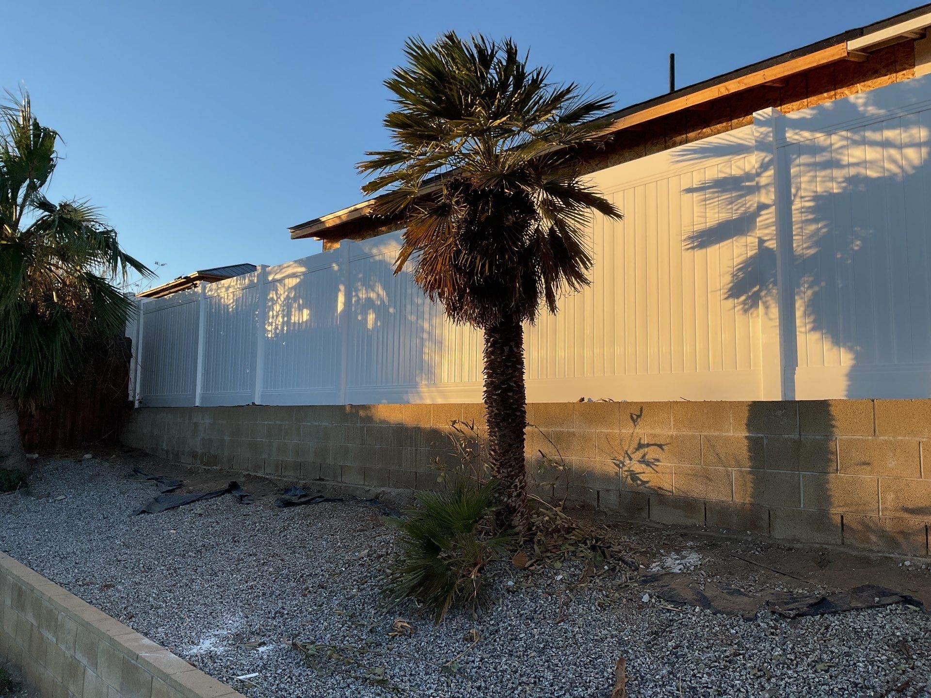6ft White Privacy Fence  by Fence Guys Inc. 