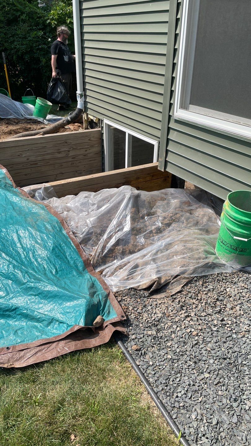 Keeping the Egress Window Well Dry by Waterproofing Northeast