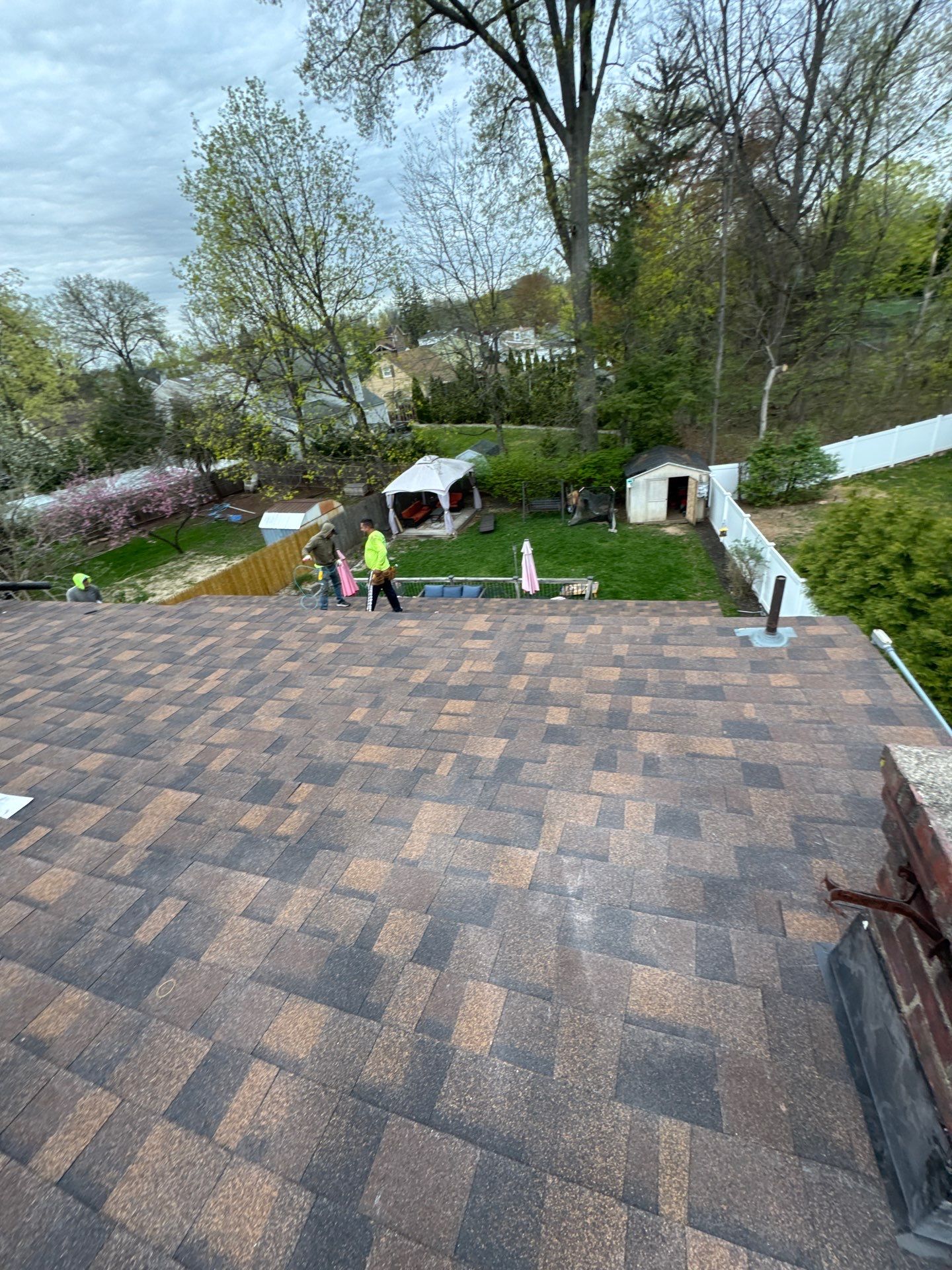 Burnt Sienna Shingles by Reimagine Roofing