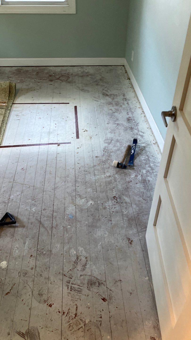 Replaced Carpet with New Hardwood Floors  by Footprints Floors of Nashville