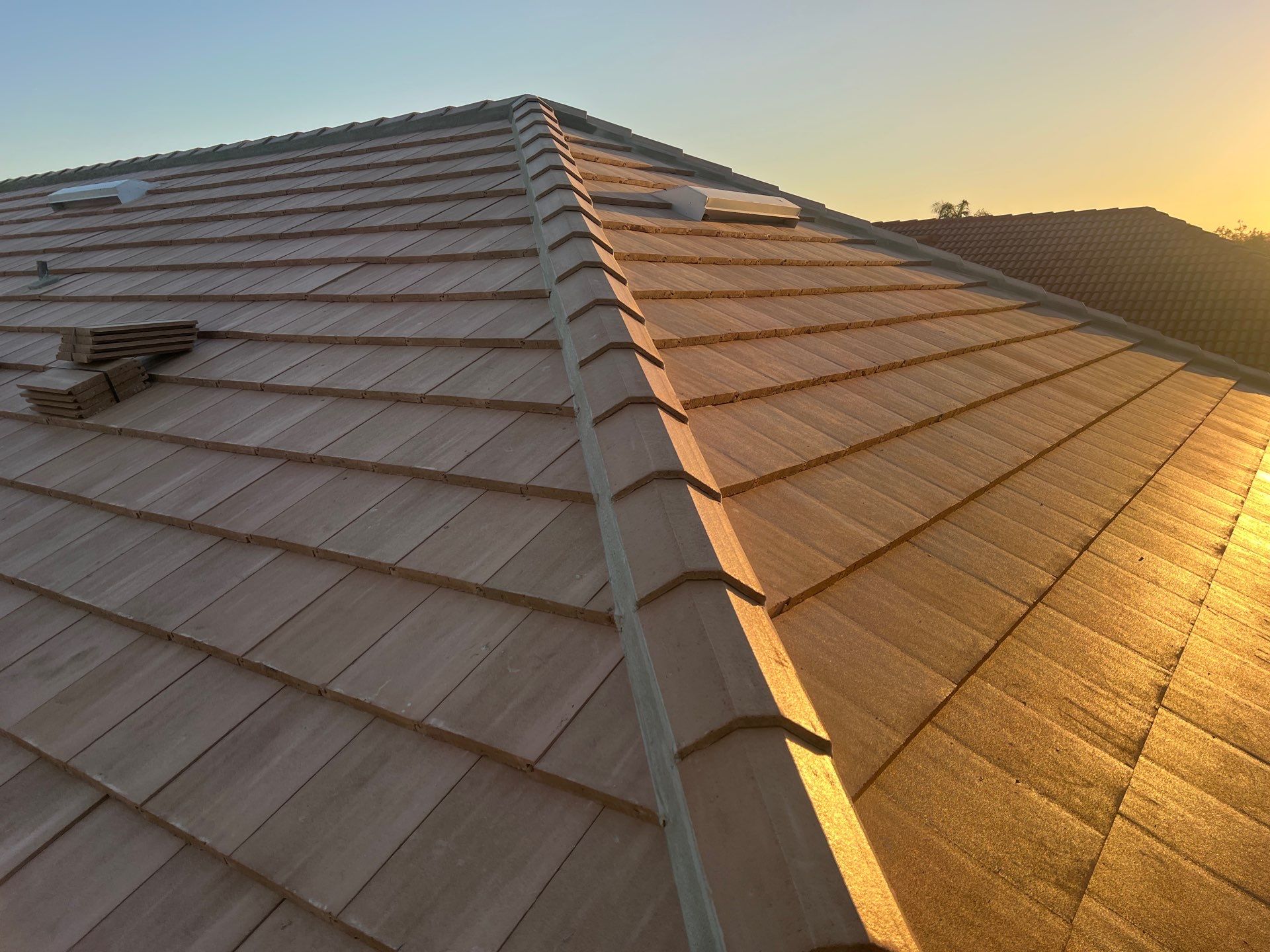 Residential Roofing Installation using Bel Air , Boca Cream by Durabilis Roofing INC