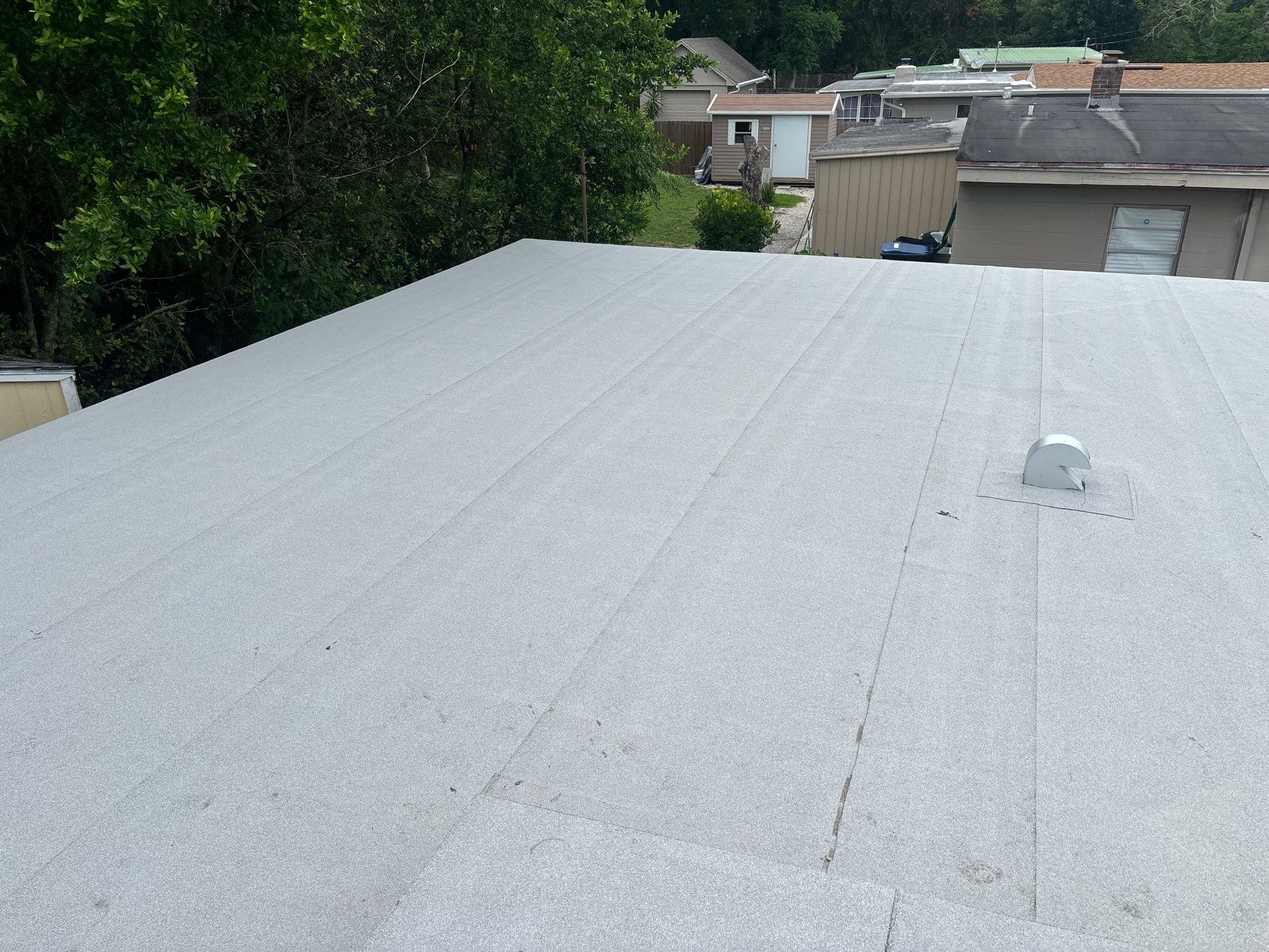 Flat Reroof Replacement Orlando FL by Pinnacle Roofing Group