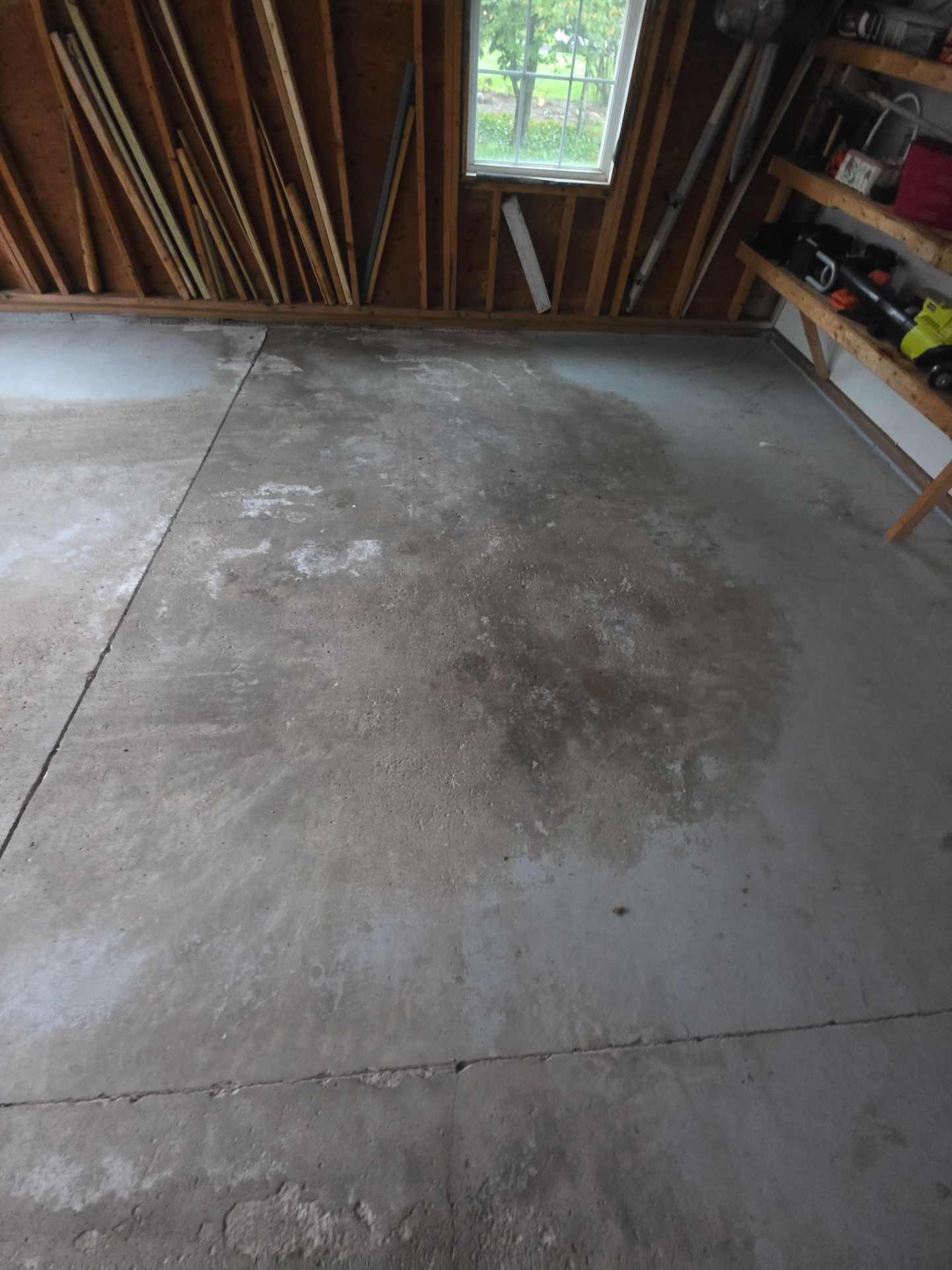 Vintage Silverado Garage Coating by NG Masonry & Construction LLC