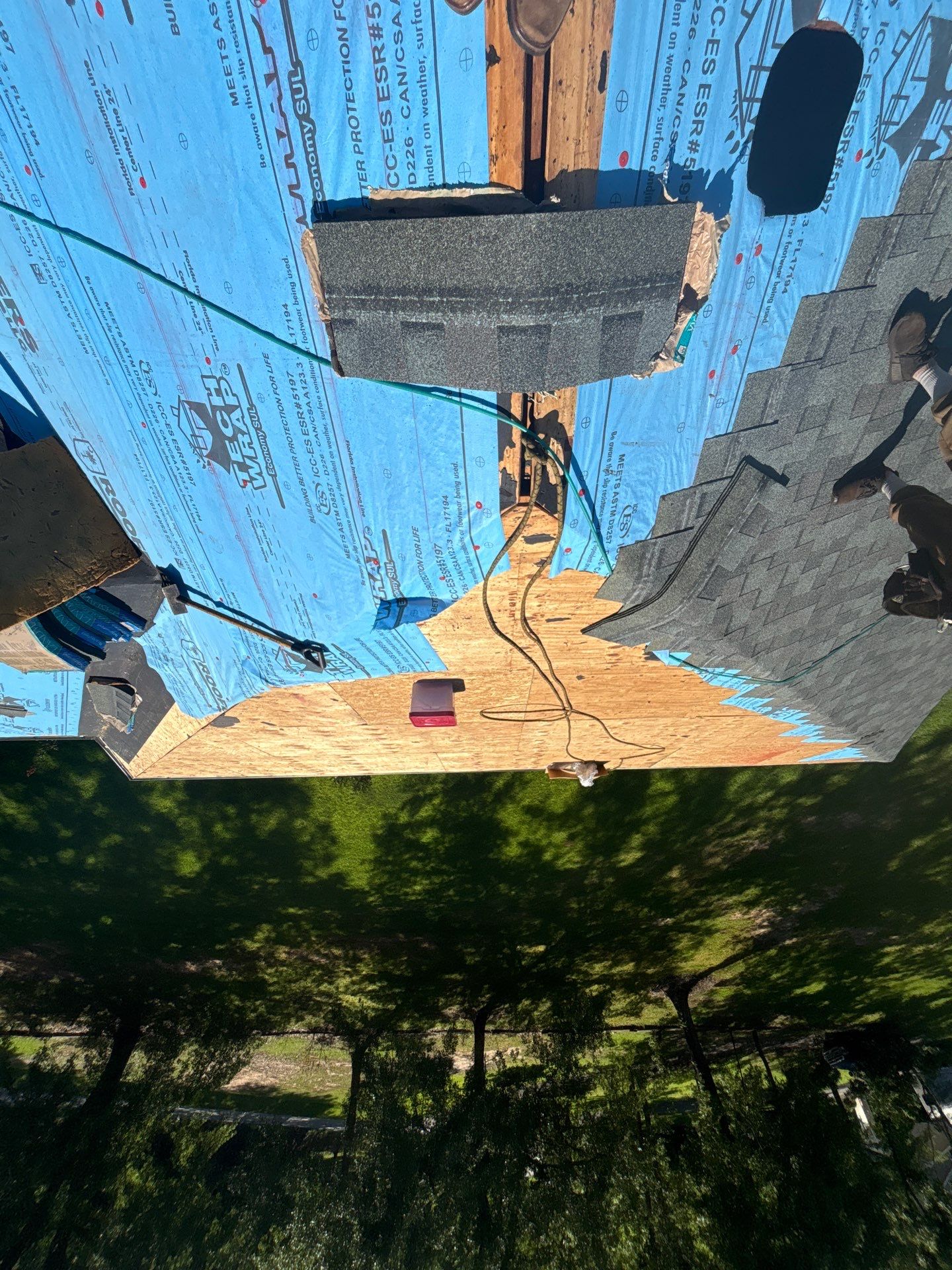 Asphalt Shingle Roof Replacement and Decking Repair in Edgefield by Roofers LLC