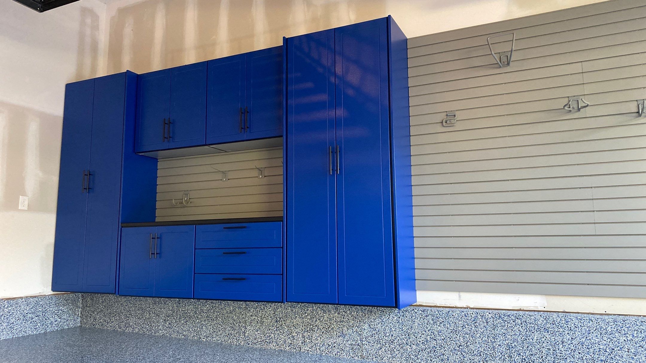 Kevin N. adds wall storage to garage! by Banner Garage